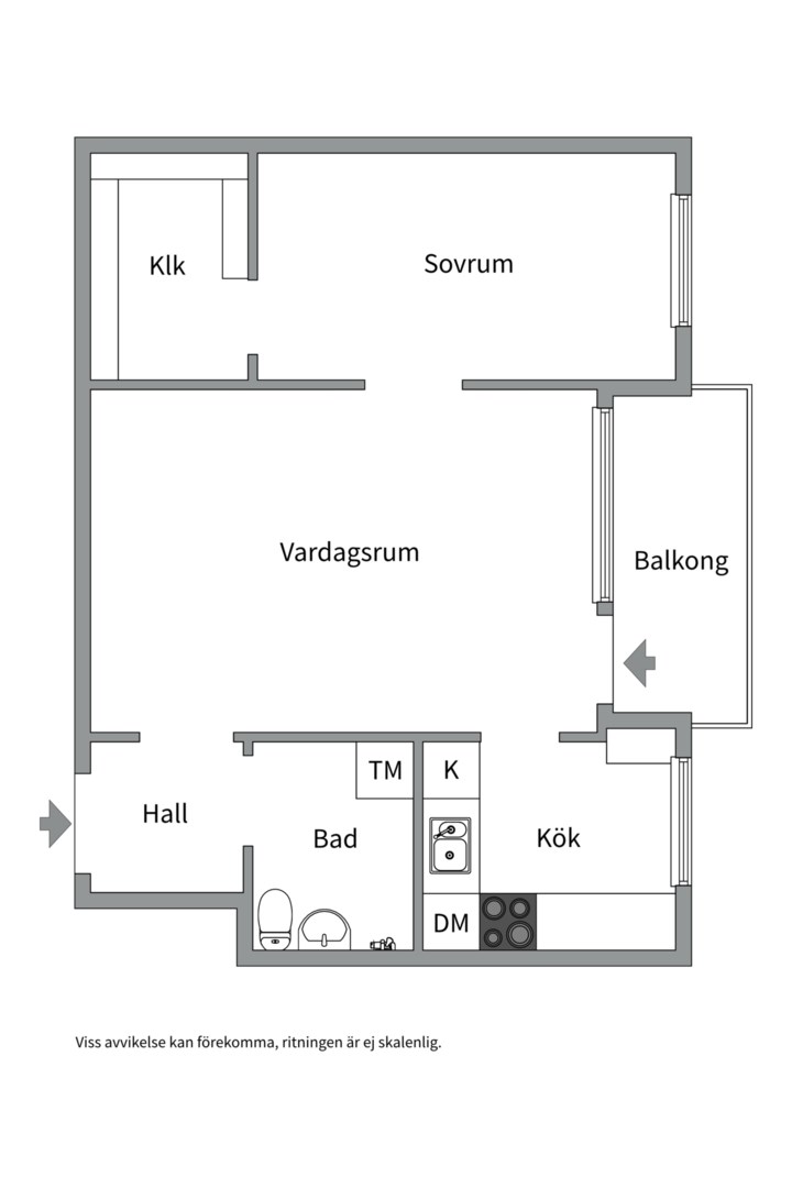 Bostadsbild från Odensgatan 16B, Såld i Främre Luthagen, Uppsala