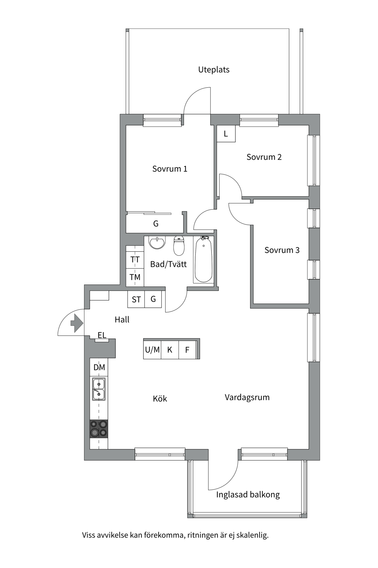 Bostadsbild från Godtemplarvägen 5, Såld i Tollare, Nacka