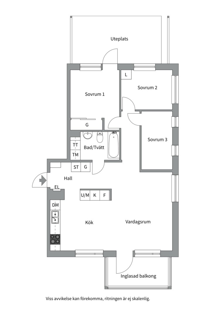 Bostadsbild från Godtemplarvägen 5, Såld i Tollare, Nacka