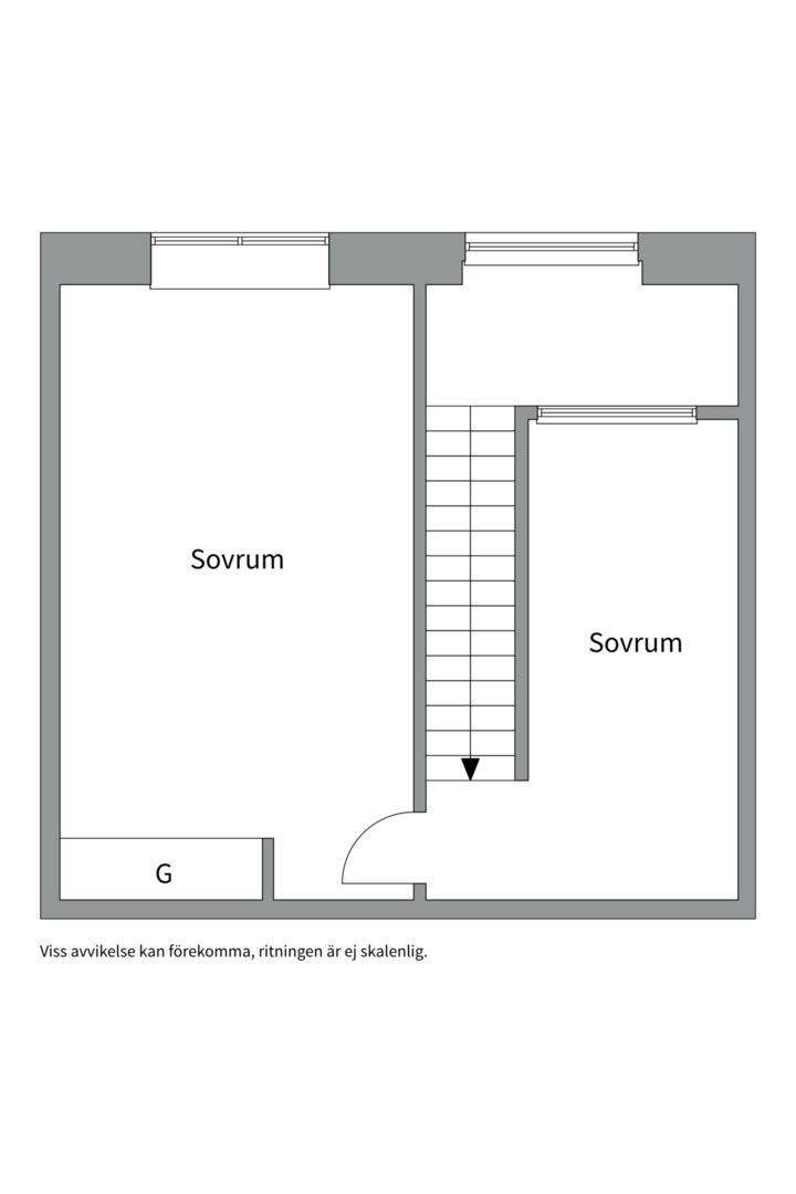 Planlösning från Mjölnarvägen 8D, Såld i , Nacka