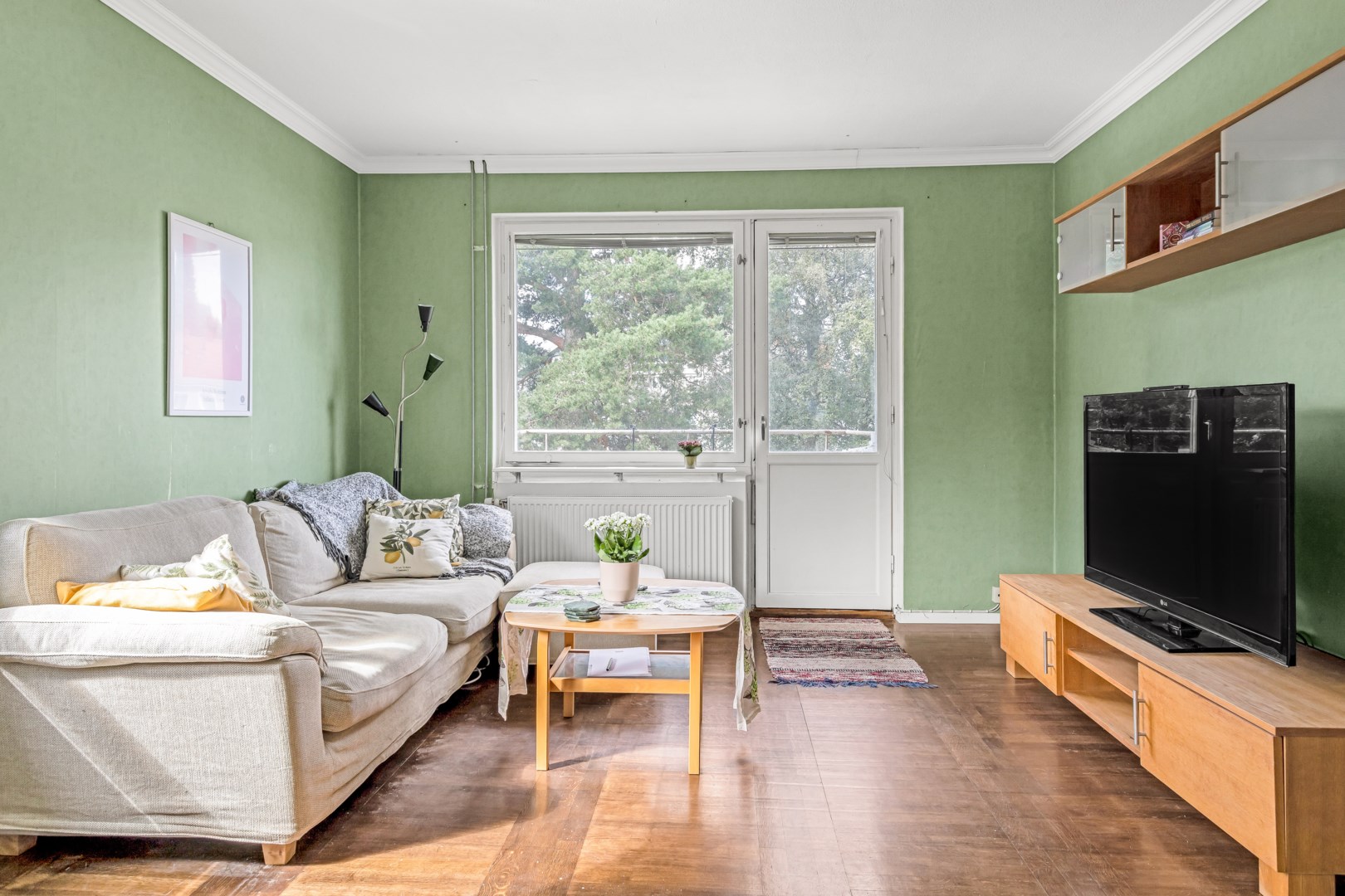 Bostadsbild från Björkvägen 1A, Såld i Morgongåva, Heby