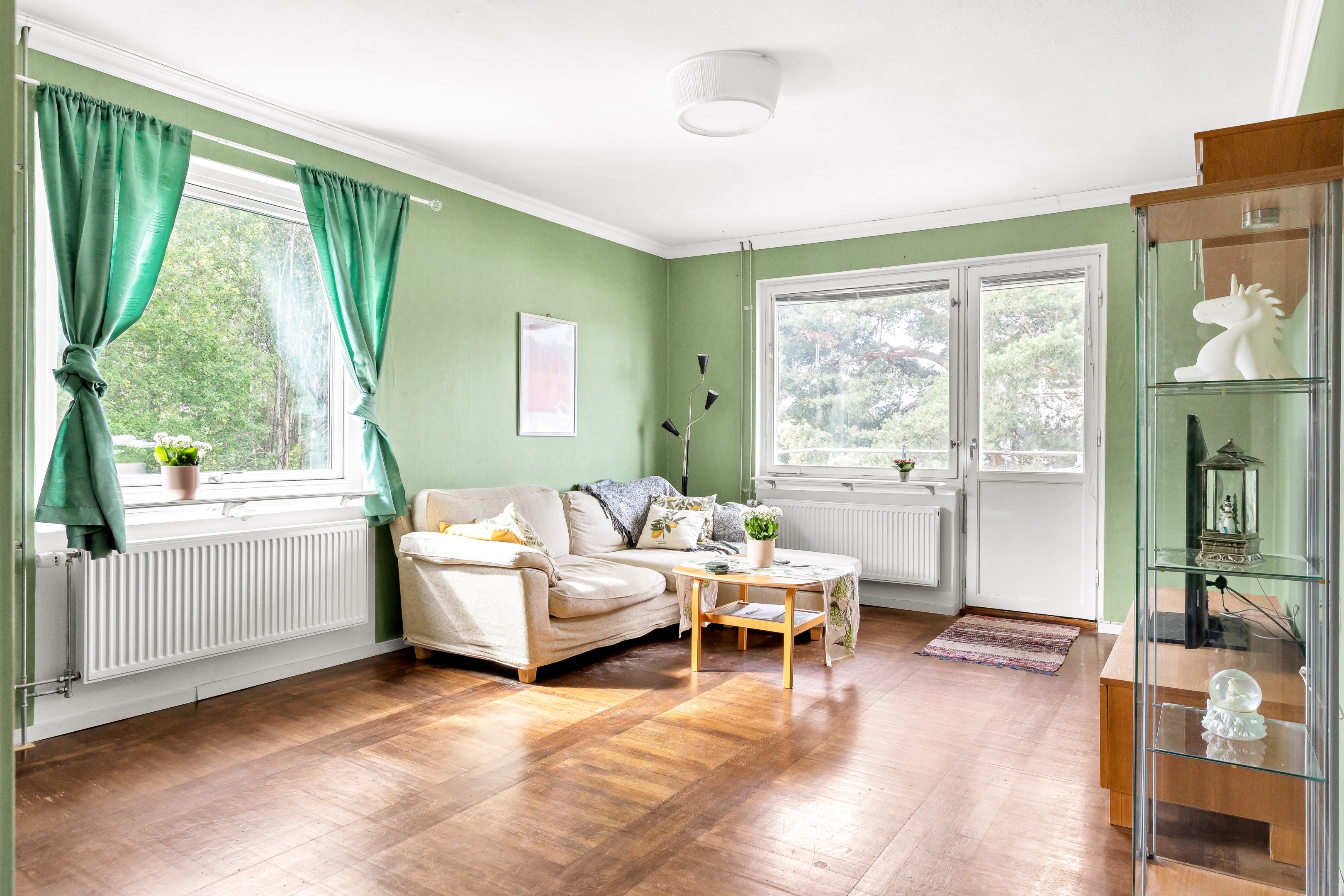 Bostadsbild från Björkvägen 1A, Såld i Morgongåva, Heby