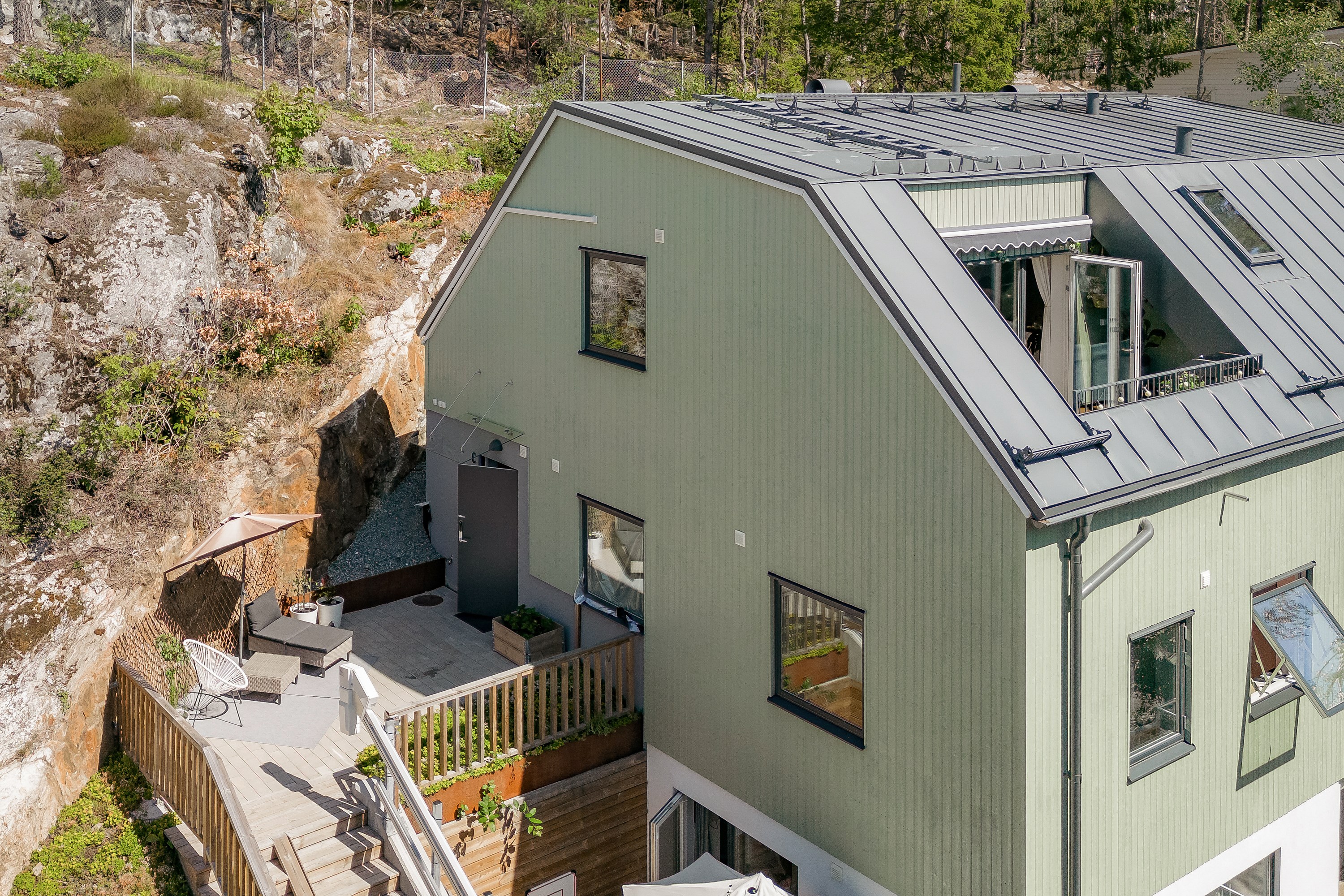 Bostadsbild från Munkkärrsvägen 18C, Såld i Eriksvik, Nacka