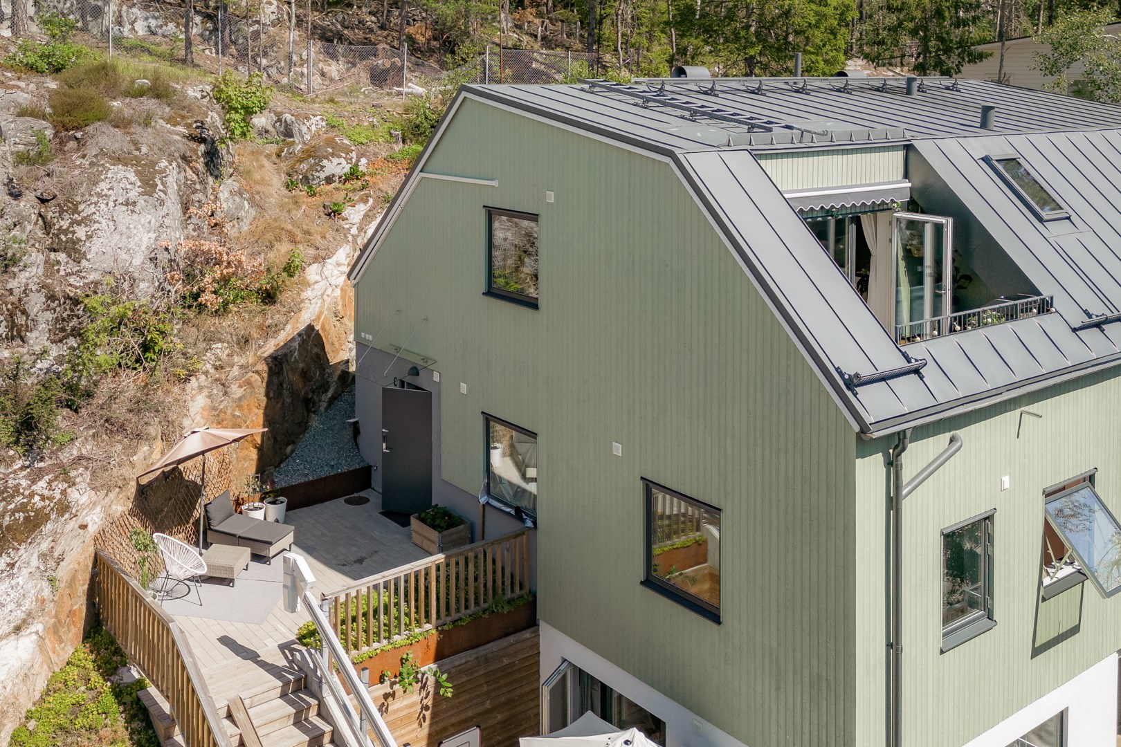 Bostadsbild från Munkkärrsvägen 18C, Såld i Eriksvik, Nacka