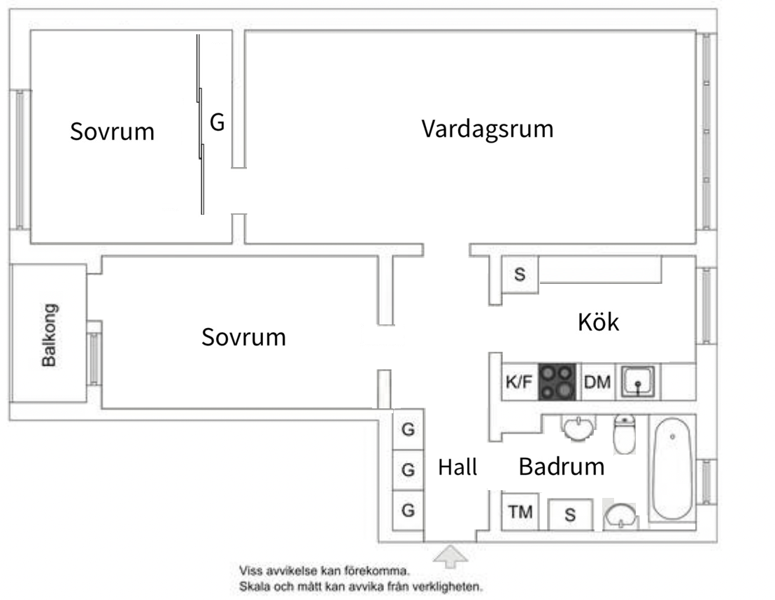 Bostadsbild från Henriksdalsringen 1, 7tr, Såld i Henriksdalsberget, Nacka