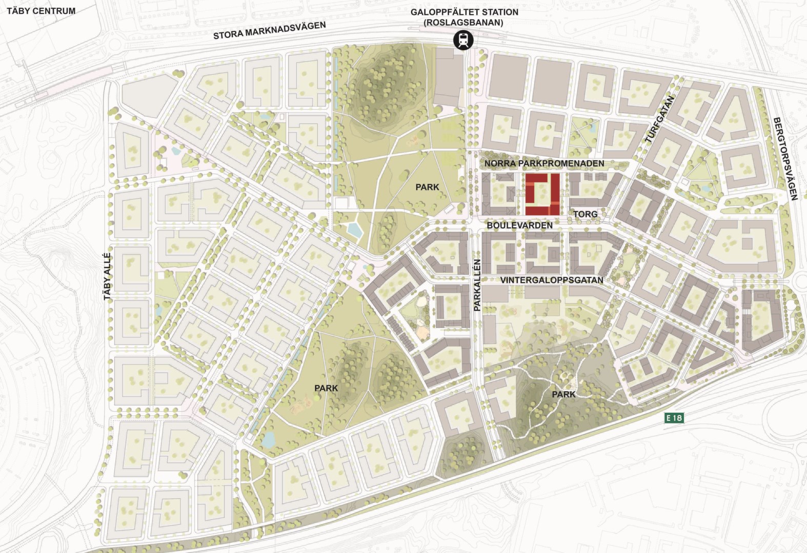 Bostadsbild från Martingalgatan 8, Såld i Täby Park, Täby