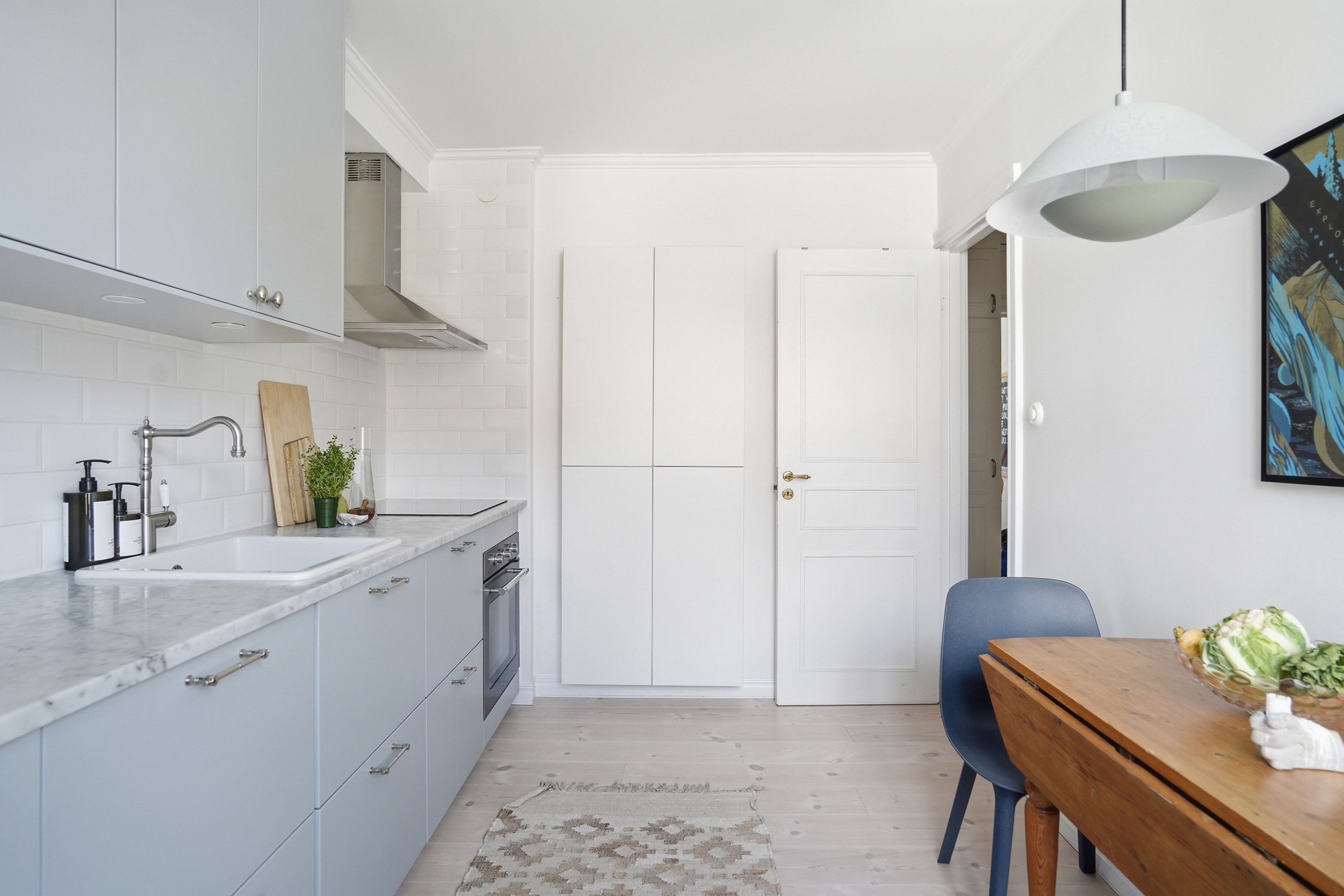 Bostadsbild från Dalgatan 21A, Kommande i Luthagen, Uppsala