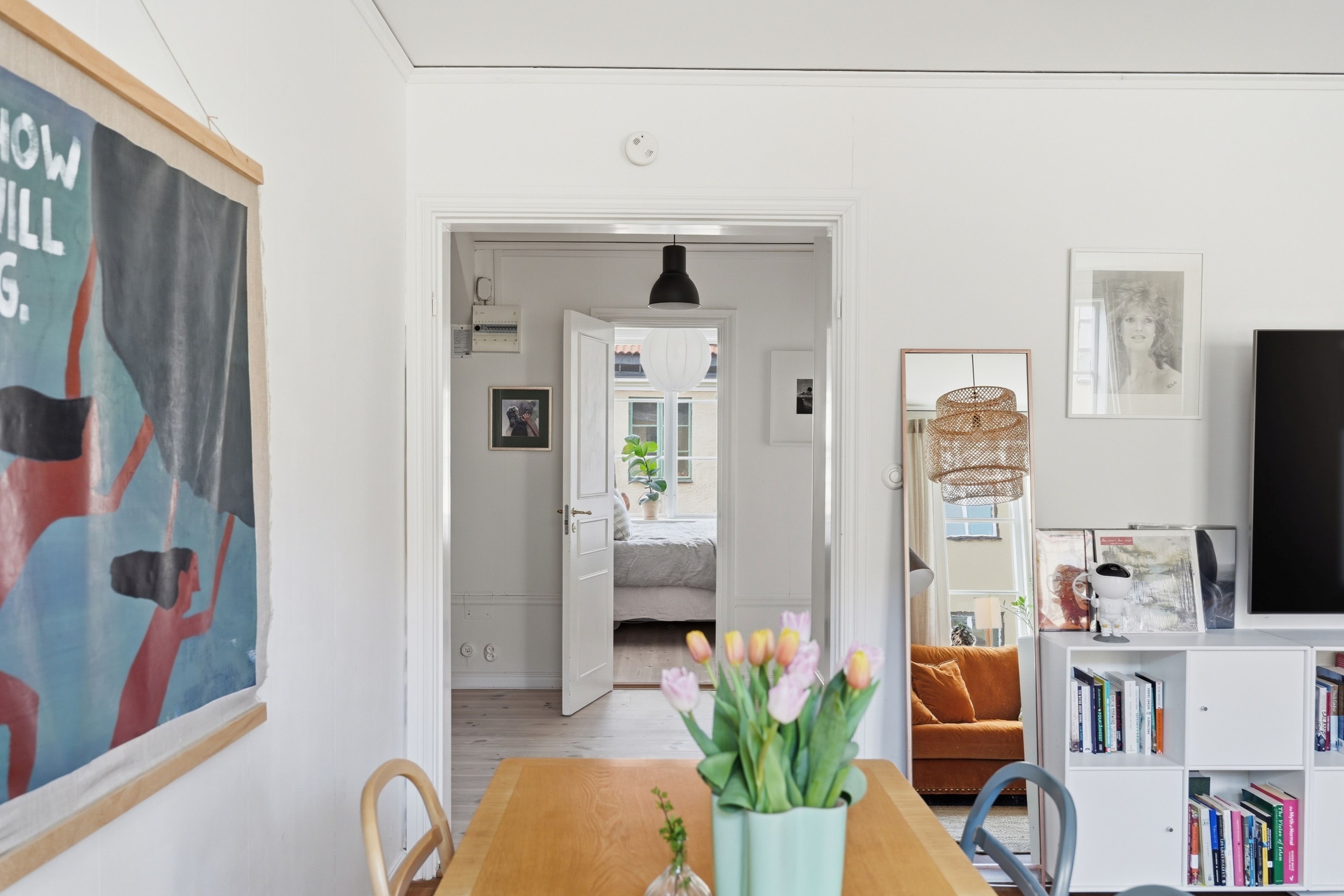 Bostadsbild från Dalgatan 21A, Kommande i Luthagen, Uppsala