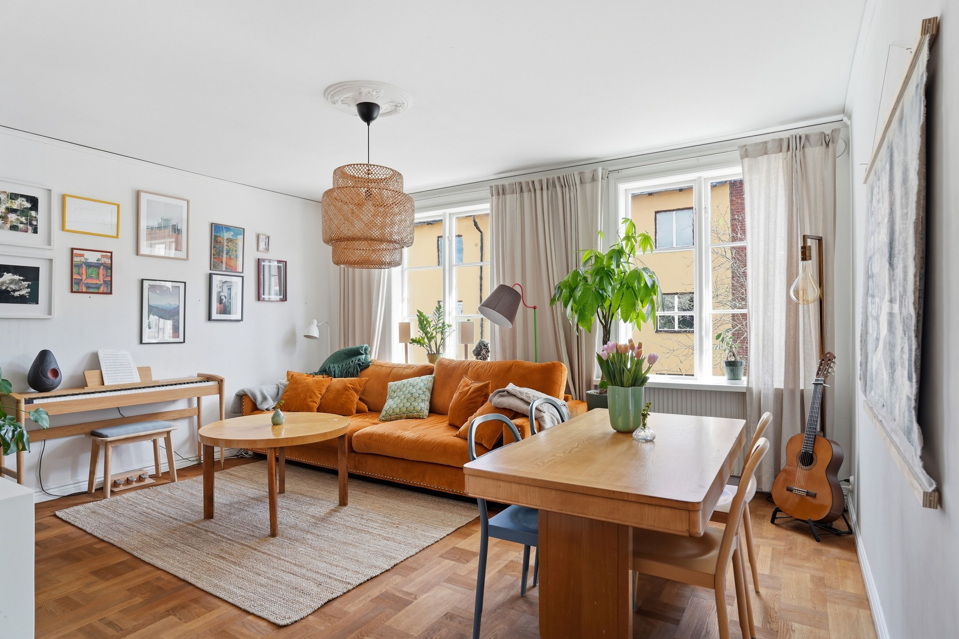 Bostadsbild från Dalgatan 21A, Kommande i Luthagen, Uppsala
