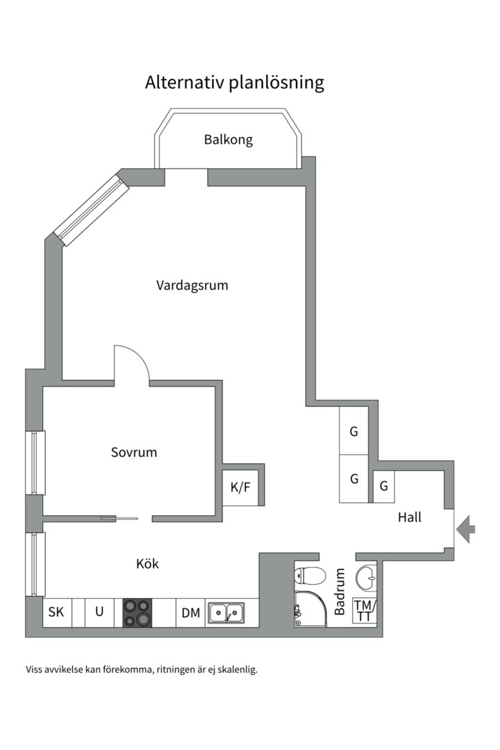 Bostadsbild från Hästholmsvägen 17, 5tr, Såld i Danviksklippan, Stockholm