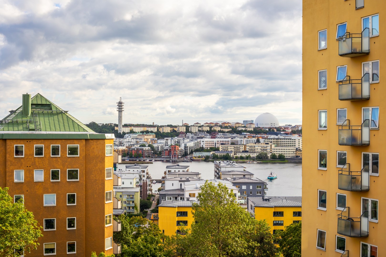Bostadsbild från Hästholmsvägen 17, 5tr, Såld i Danviksklippan, Stockholm