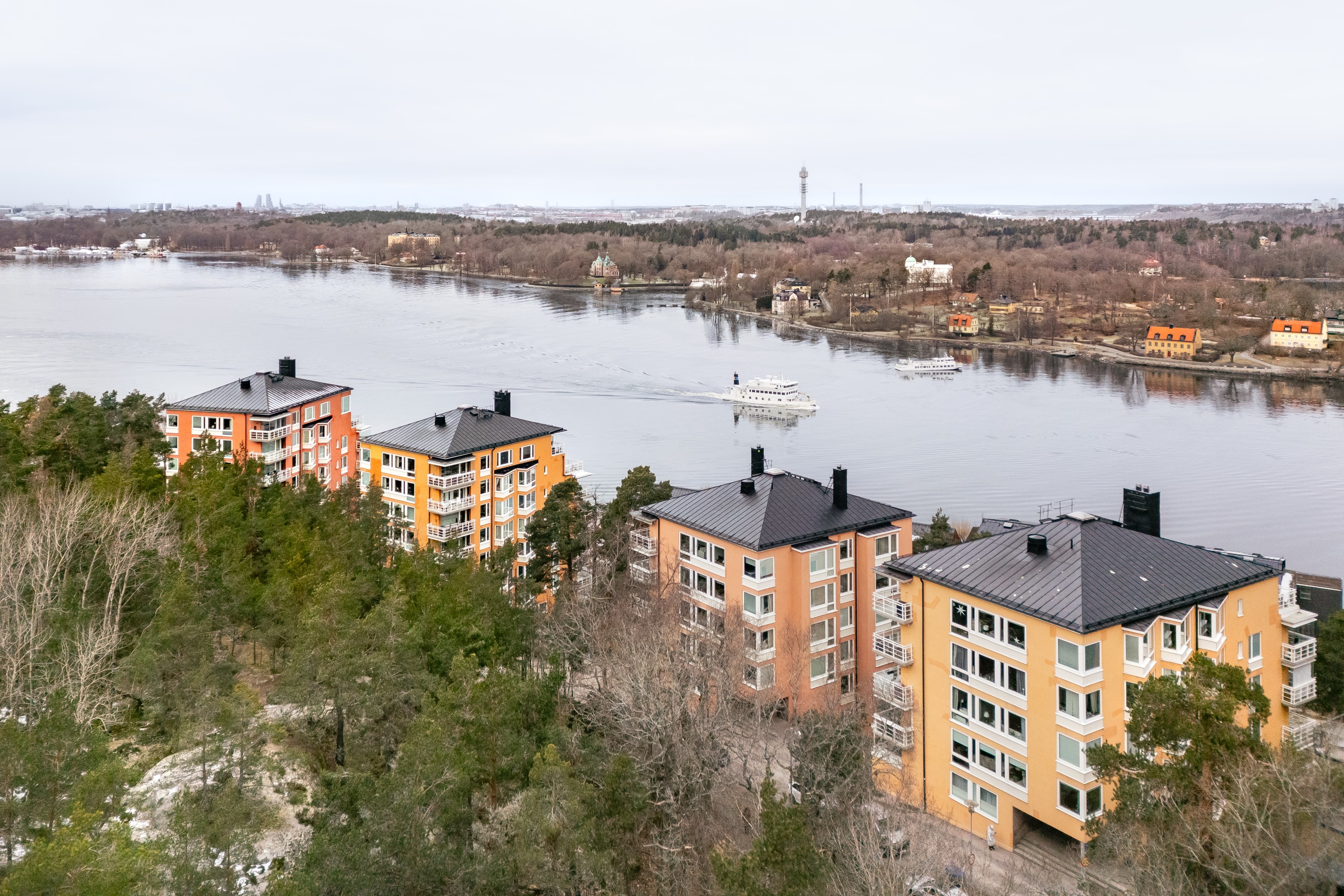Bostadsbild från Fabrikörvägen 14, Såld i Nacka Strand, Nacka