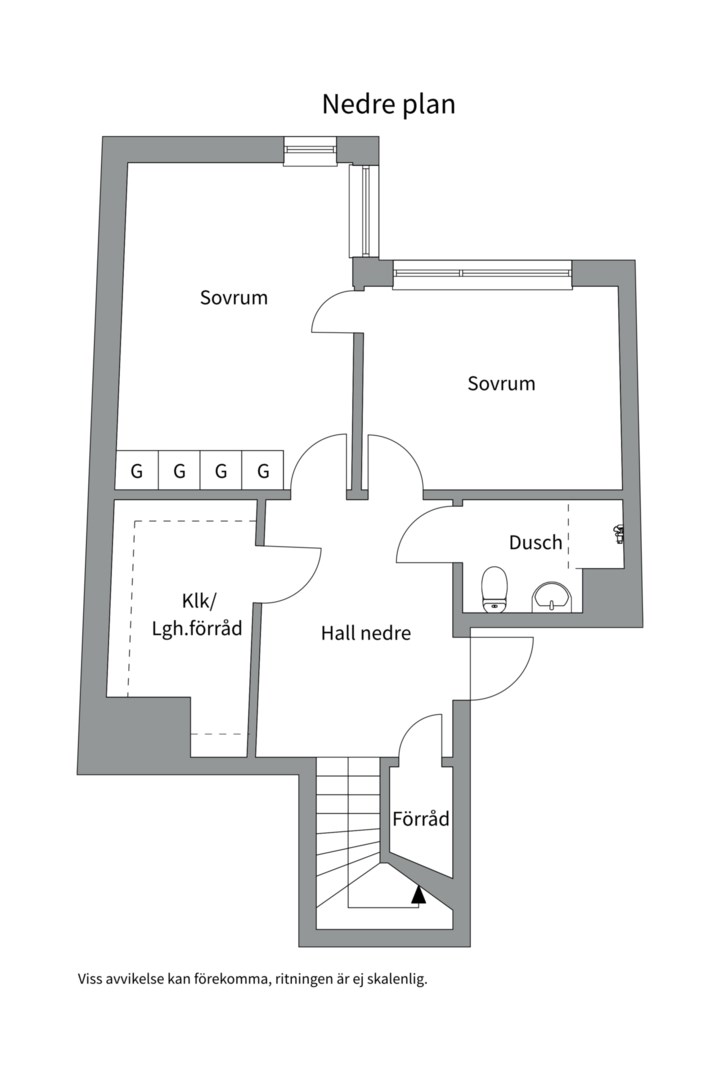 Planlösning från Fabrikörvägen 14, Såld i Nacka Strand, Nacka