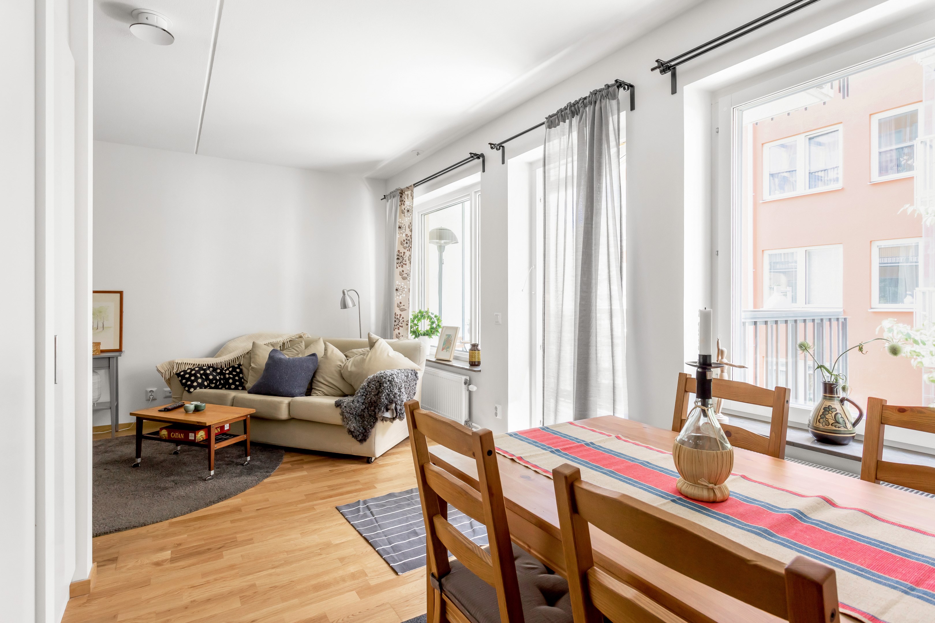 Bostadsbild från Råbyvägen 80, Kommande i Kapellgärdet, Uppsala