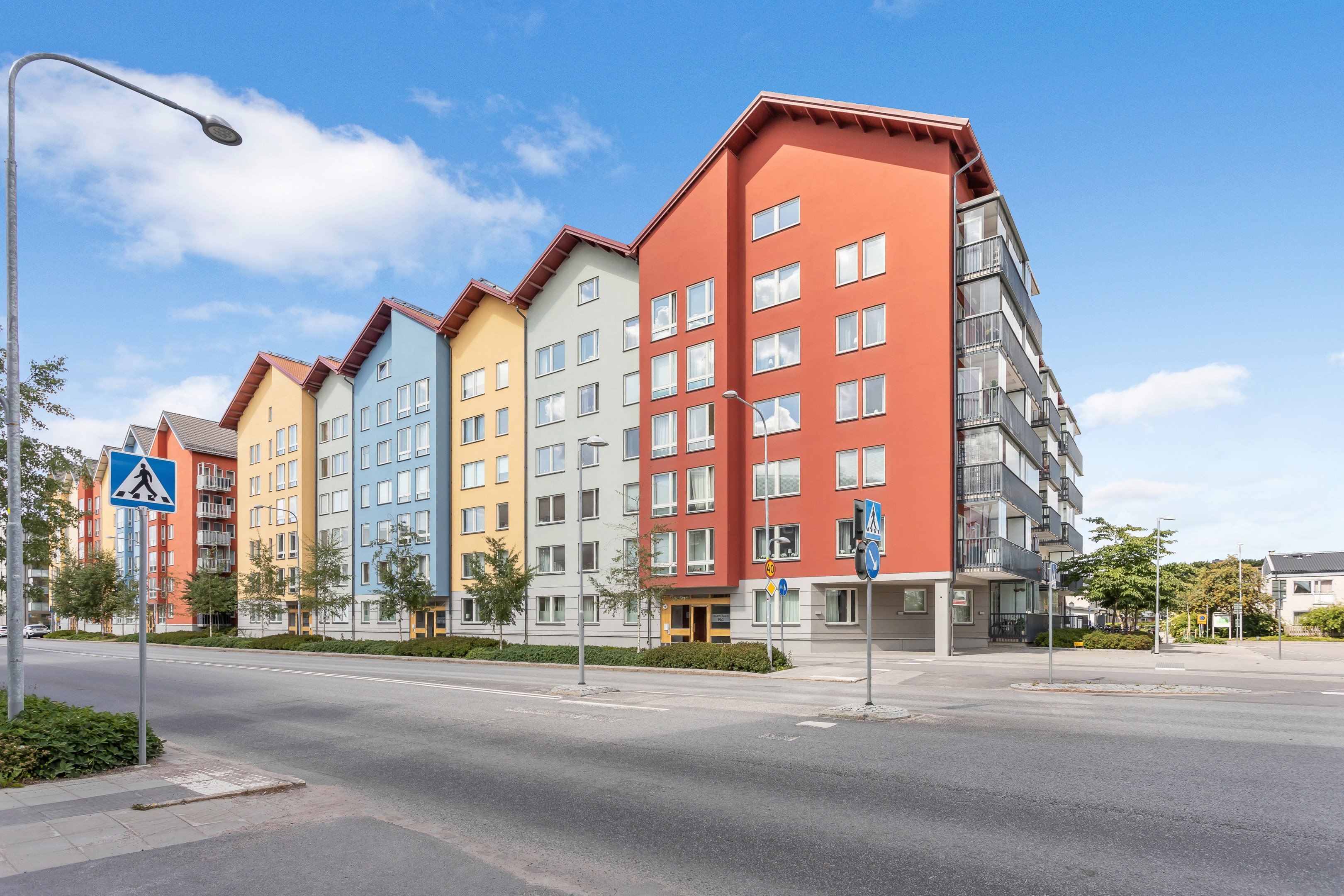 Bostadsbild från Råbyvägen 80, Kommande i Kapellgärdet, Uppsala