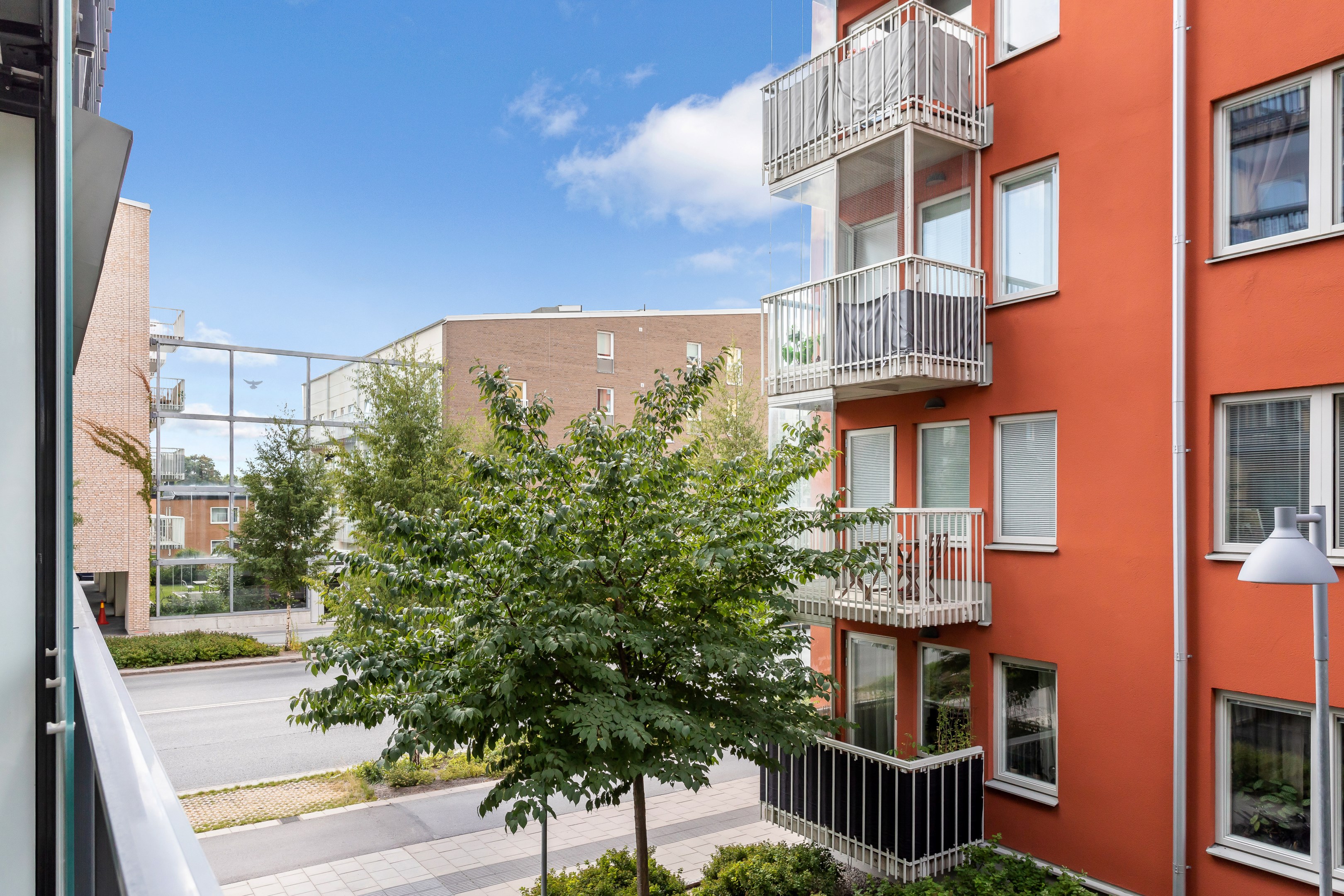 Bostadsbild från Råbyvägen 80, Kommande i Kapellgärdet, Uppsala