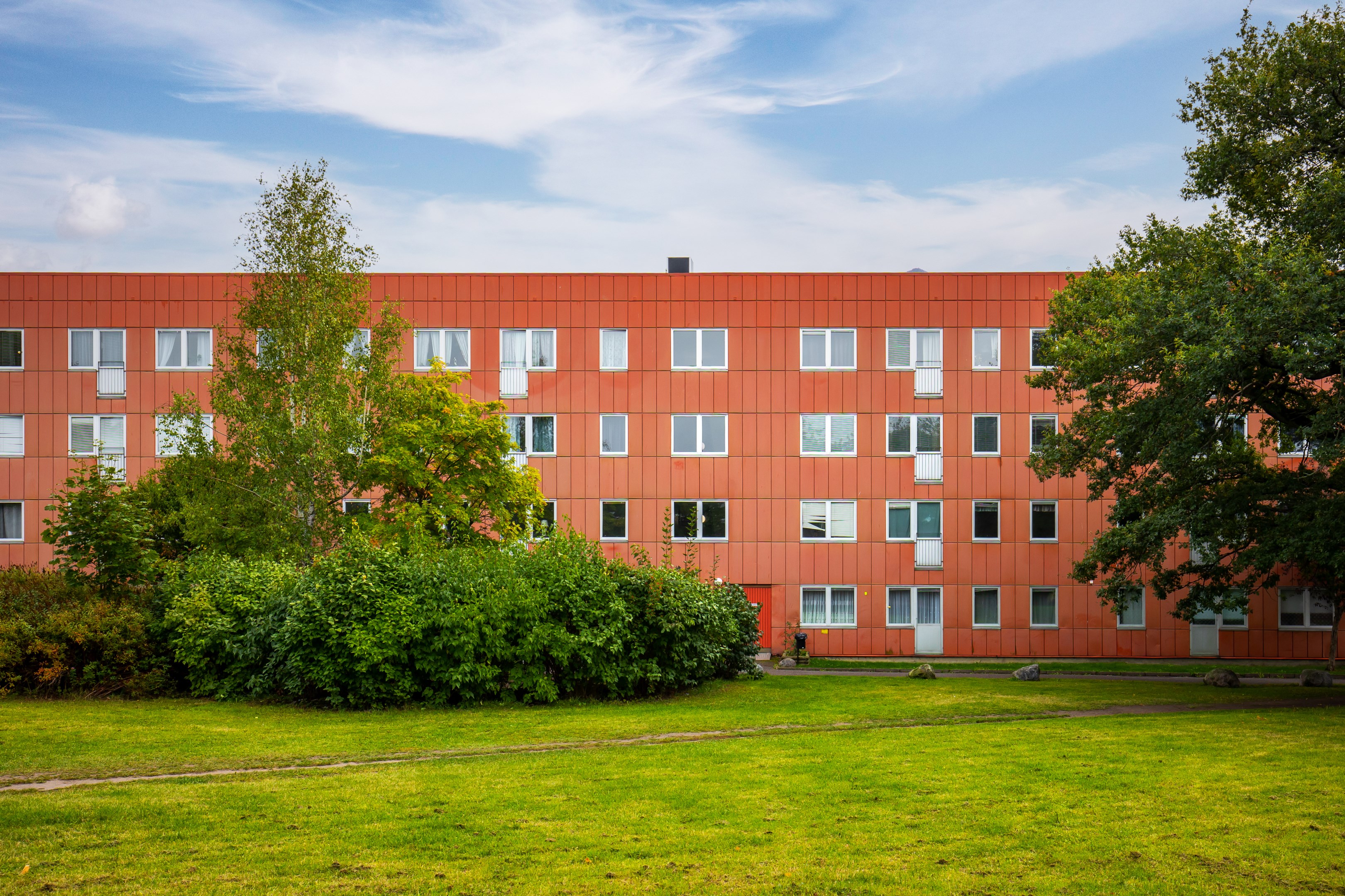 Lägenheten återfinns längst ned till höger i bild 