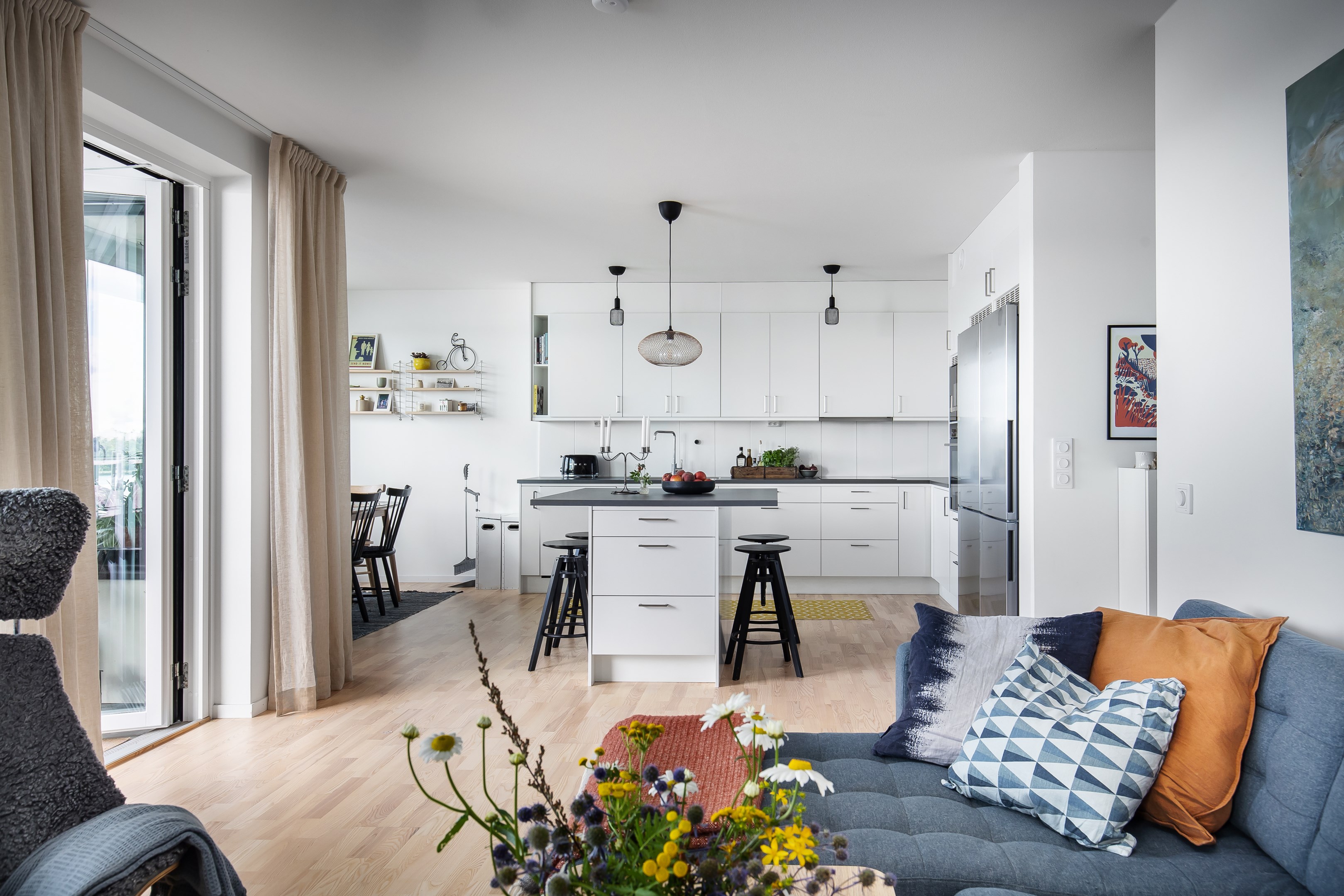 Bostadsbild från Mjölnarvägen 4B, Såld i , Nacka