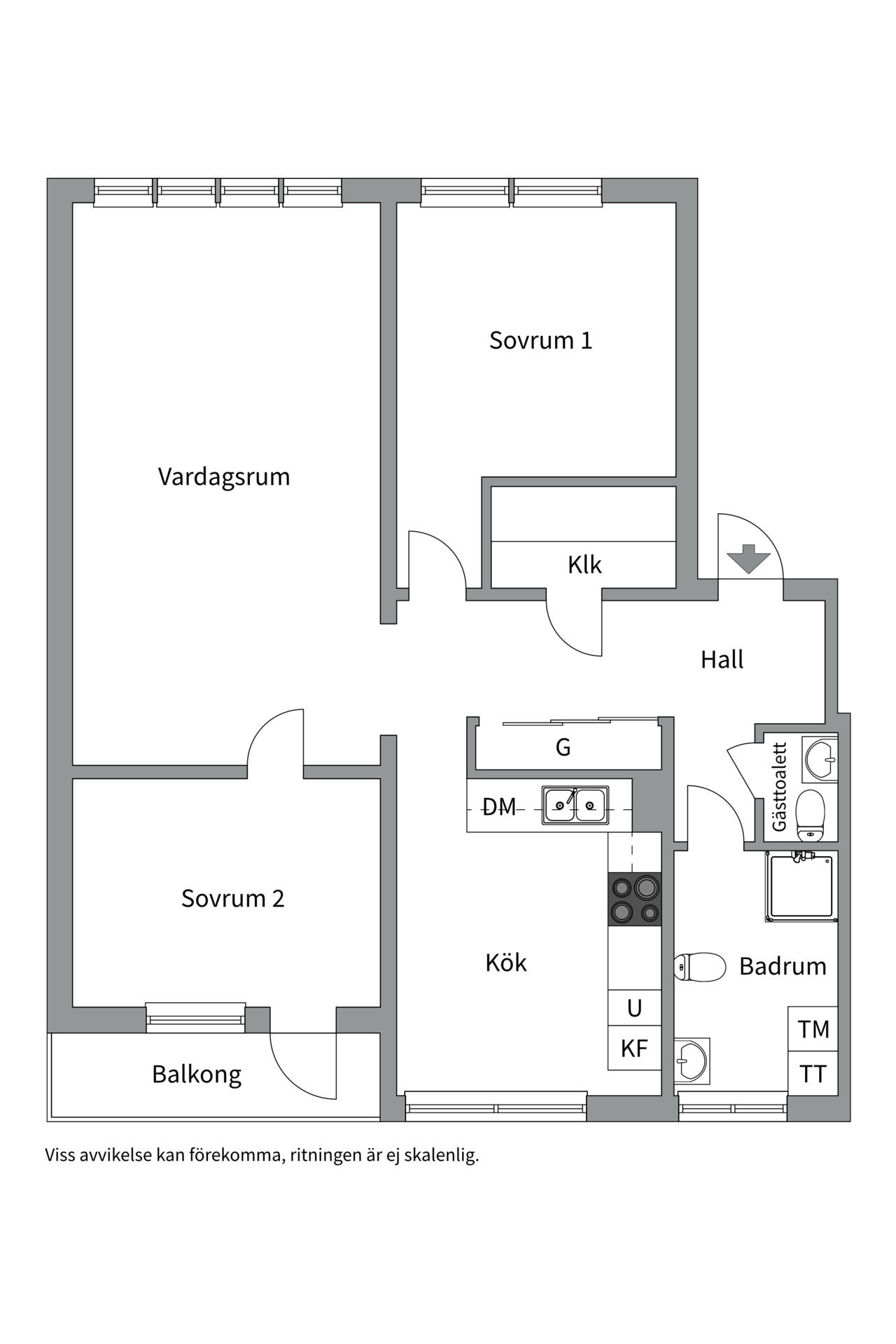 Bostadsbild från Henriksdalsringen 109, Såld i Henriksdalsberget, Nacka