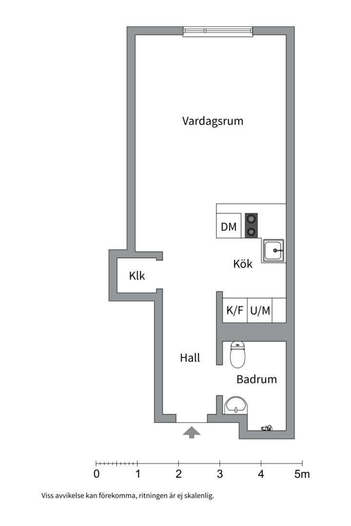Planlösning från Vulcanusgatan 4, 1tr, Såld i Vasastan - Atlas, Stockholm