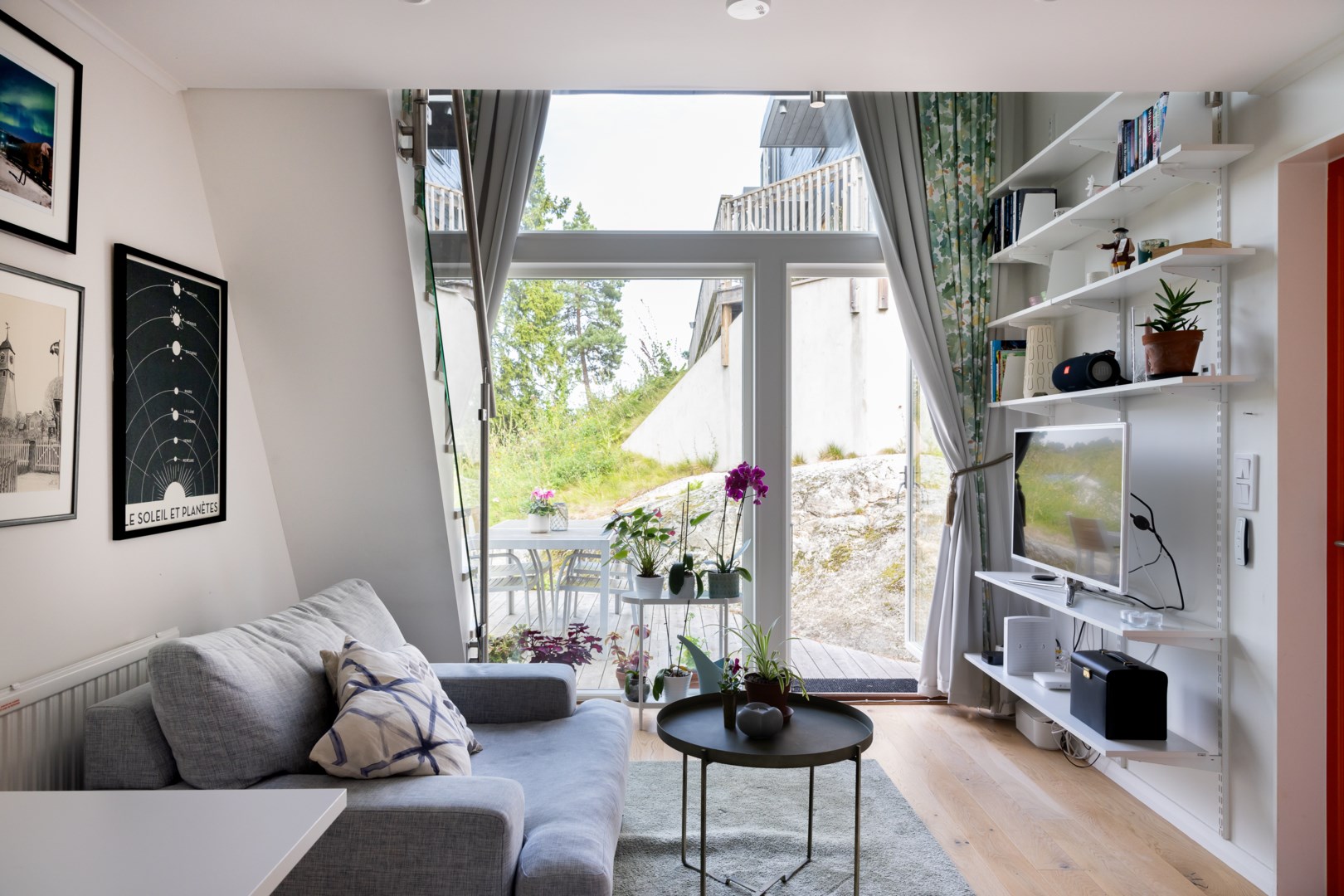 Smakfull minivilla med fina ytskikt