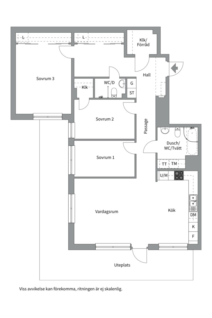 Bostadsbild från Tollareslingan 22, 1tr, Såld i Tollare, Nacka