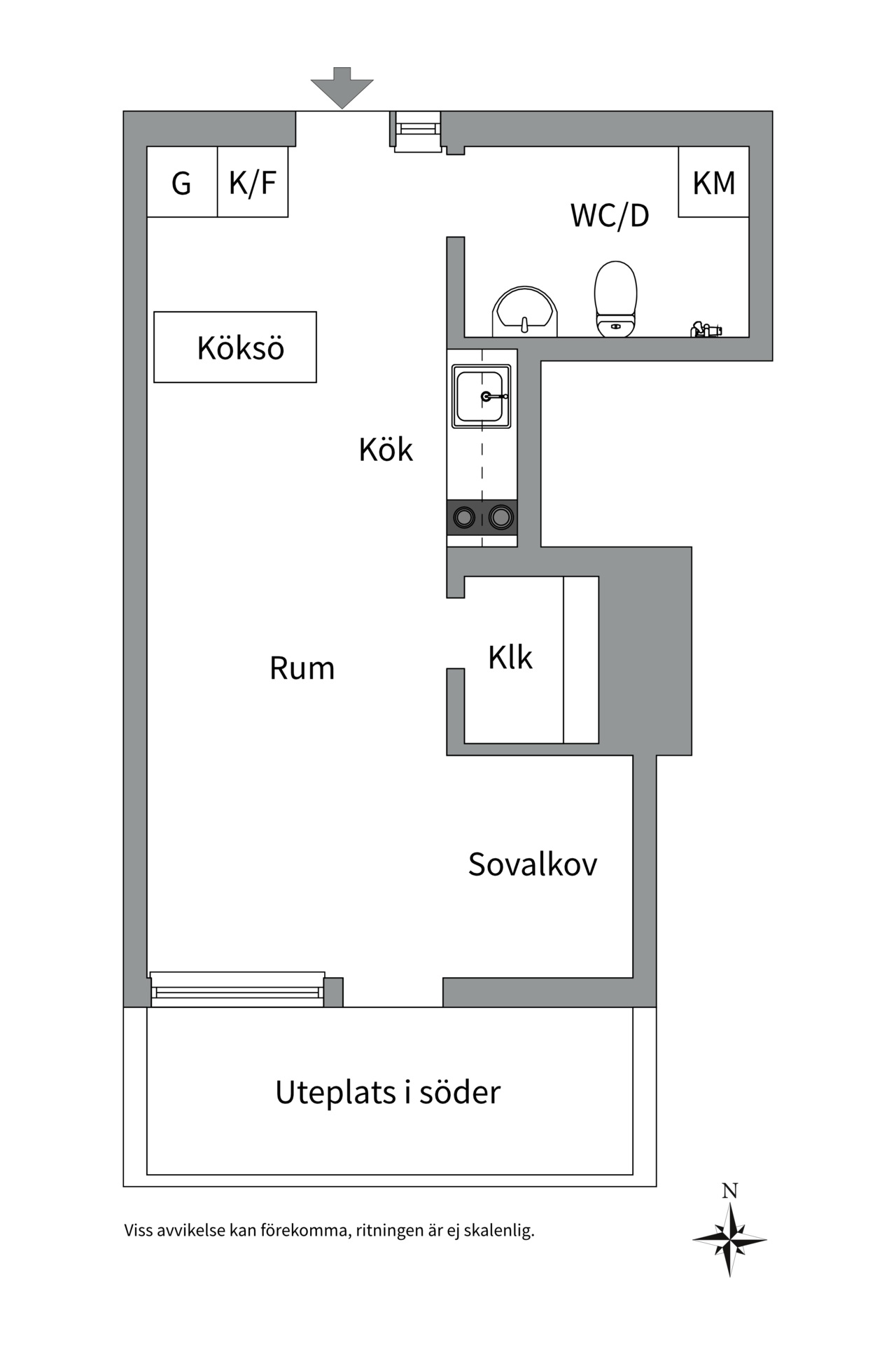 Bostadsbild från Bernadottestigen 1 A, Såld i Valsätra, Uppsala