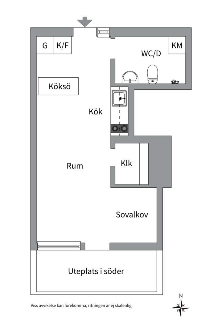 Bostadsbild från Bernadottestigen 1 A, Såld i Valsätra, Uppsala