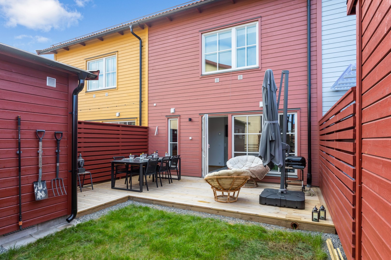 Bostadsbild från Keramikens väg 33 C, Kommande i Steninge slottsby, Sigtuna