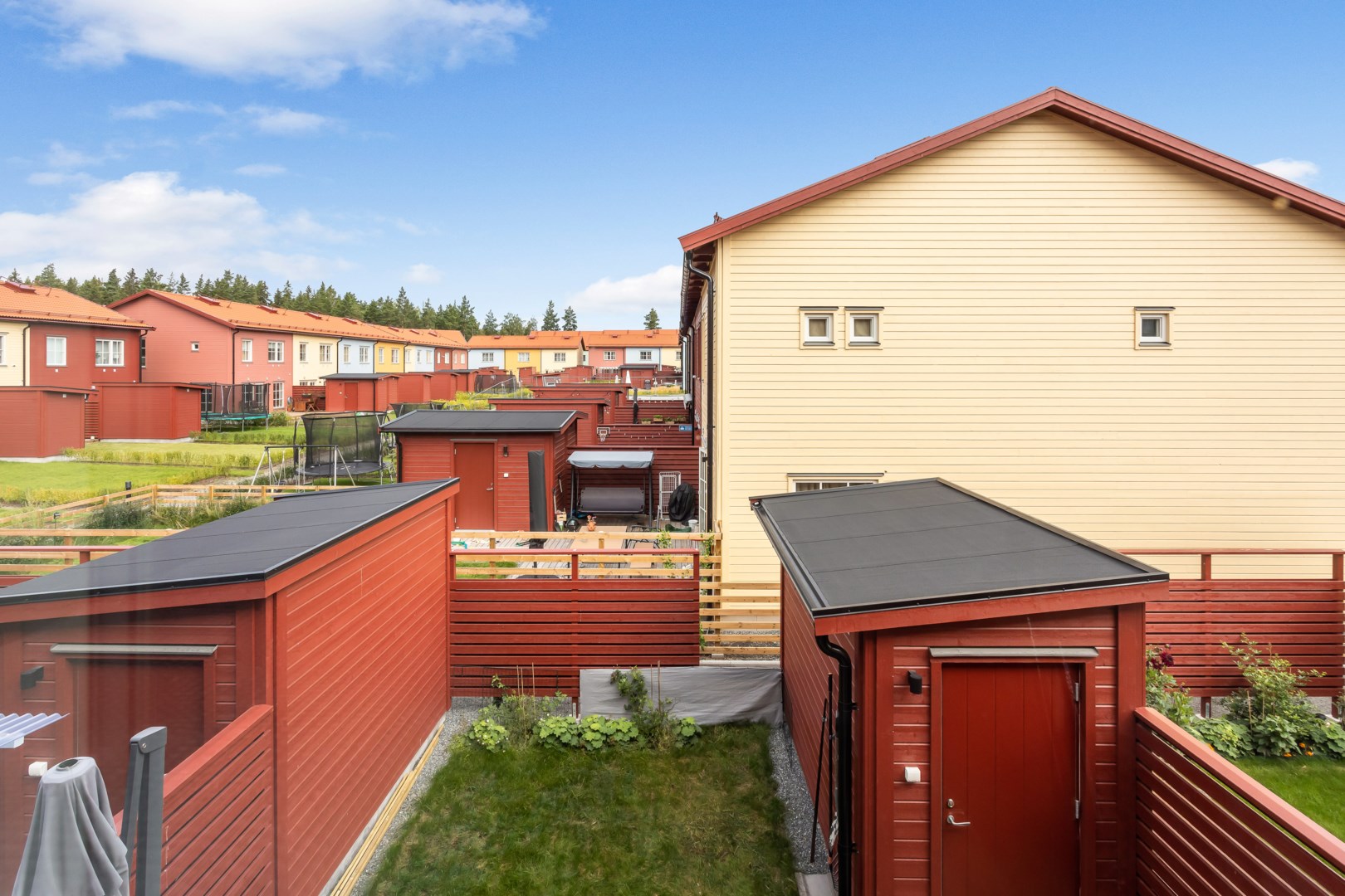 Bostadsbild från Keramikens väg 33 C, Kommande i Steninge slottsby, Sigtuna