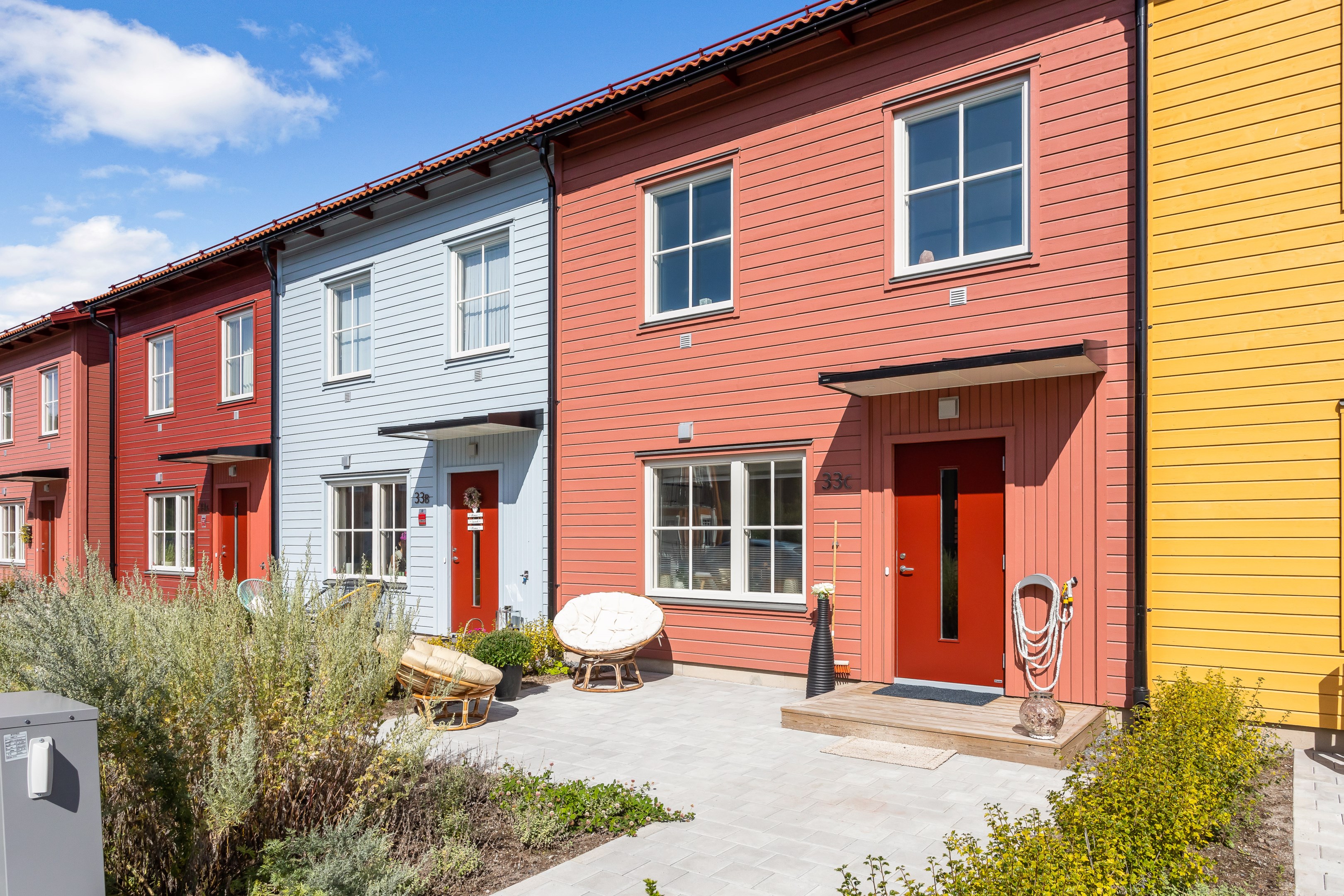 Bostadsbild från Keramikens väg 33 C, Kommande i Steninge slottsby, Sigtuna