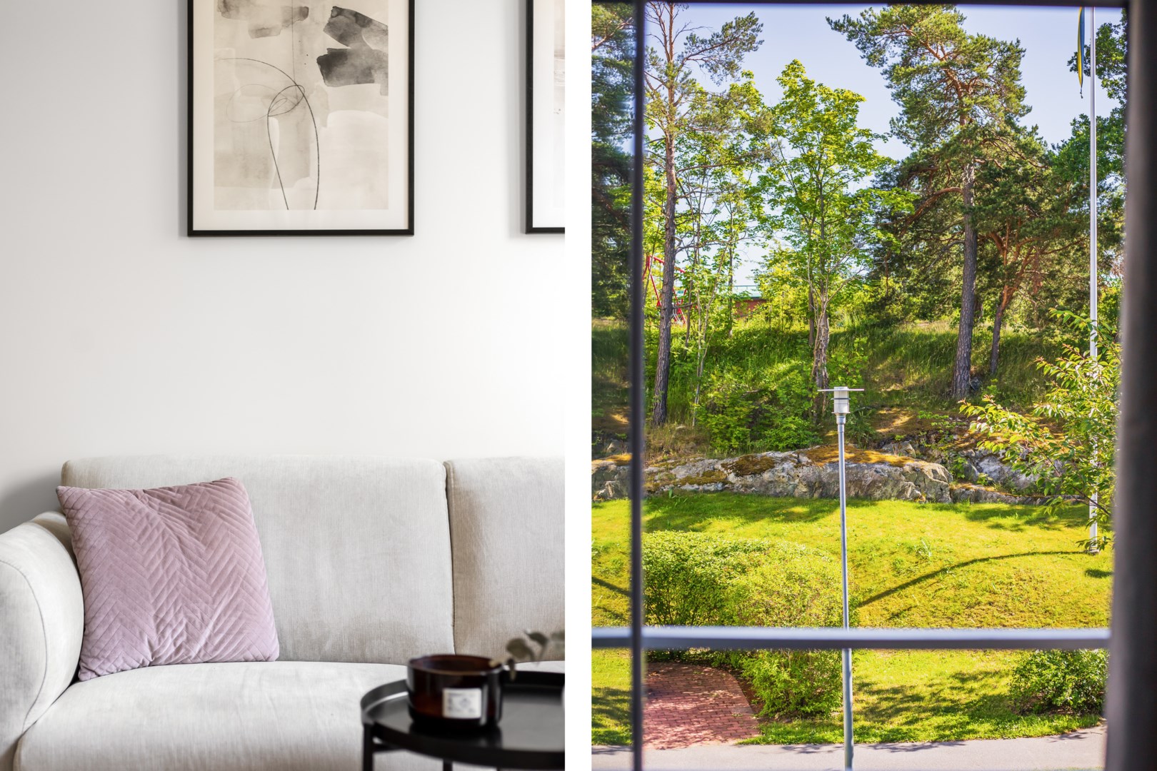 Bostadsbild från Ekuddsvägen 10C, Såld i Ekudden, Nacka