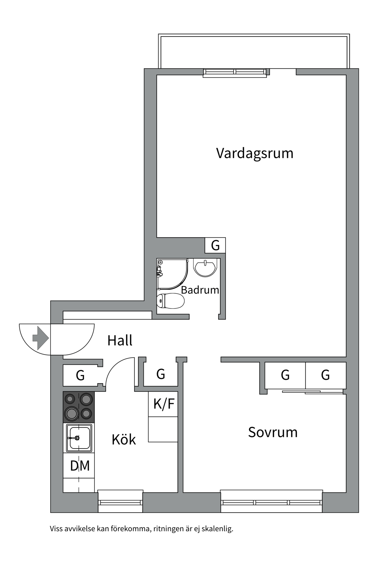 Bostadsbild från Geijersgatan 21A, Såld i Luthagen, Uppsala