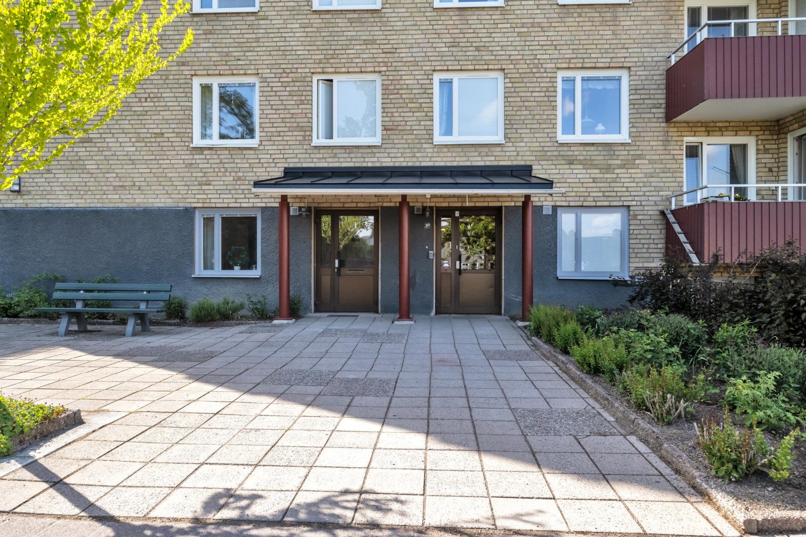 Bostadsbild från Tiundagatan 37, Kommande i Luthagen, Uppsala