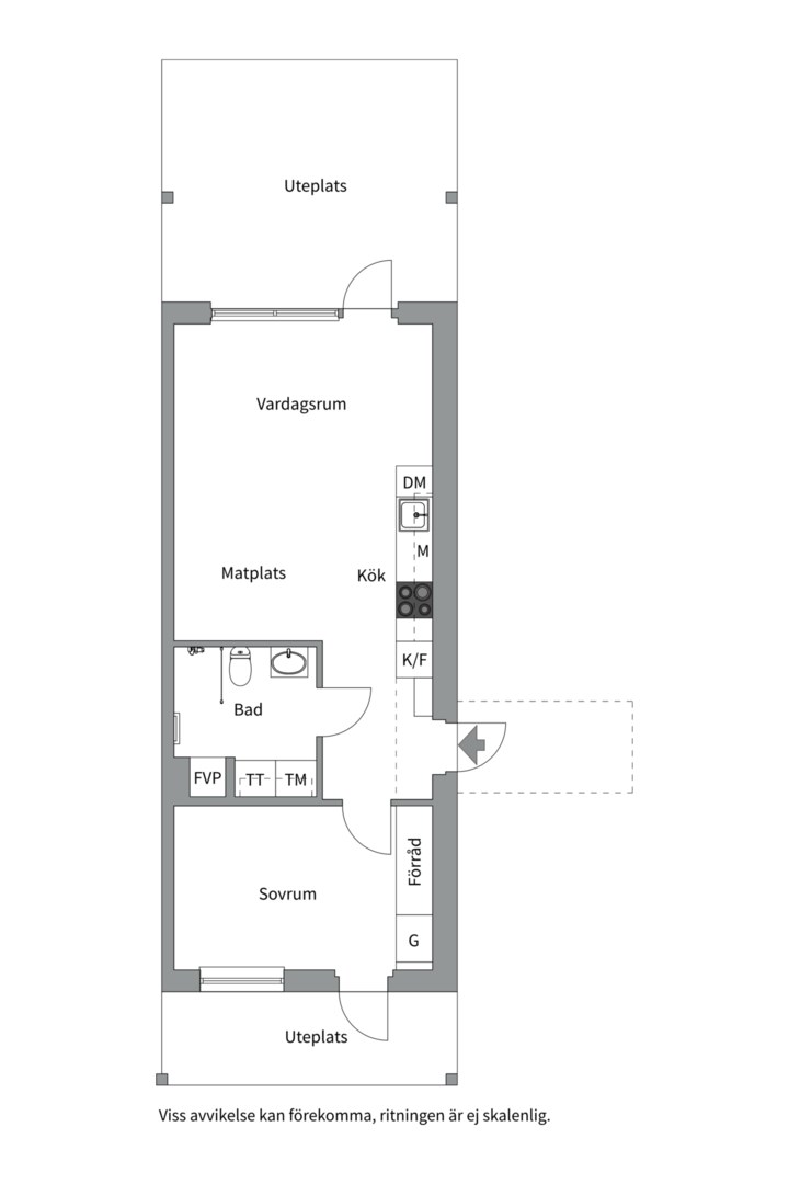 Planlösning från Wilhelm Kåges gata 70A, Såld i Porslinskvarteren, Värmdö