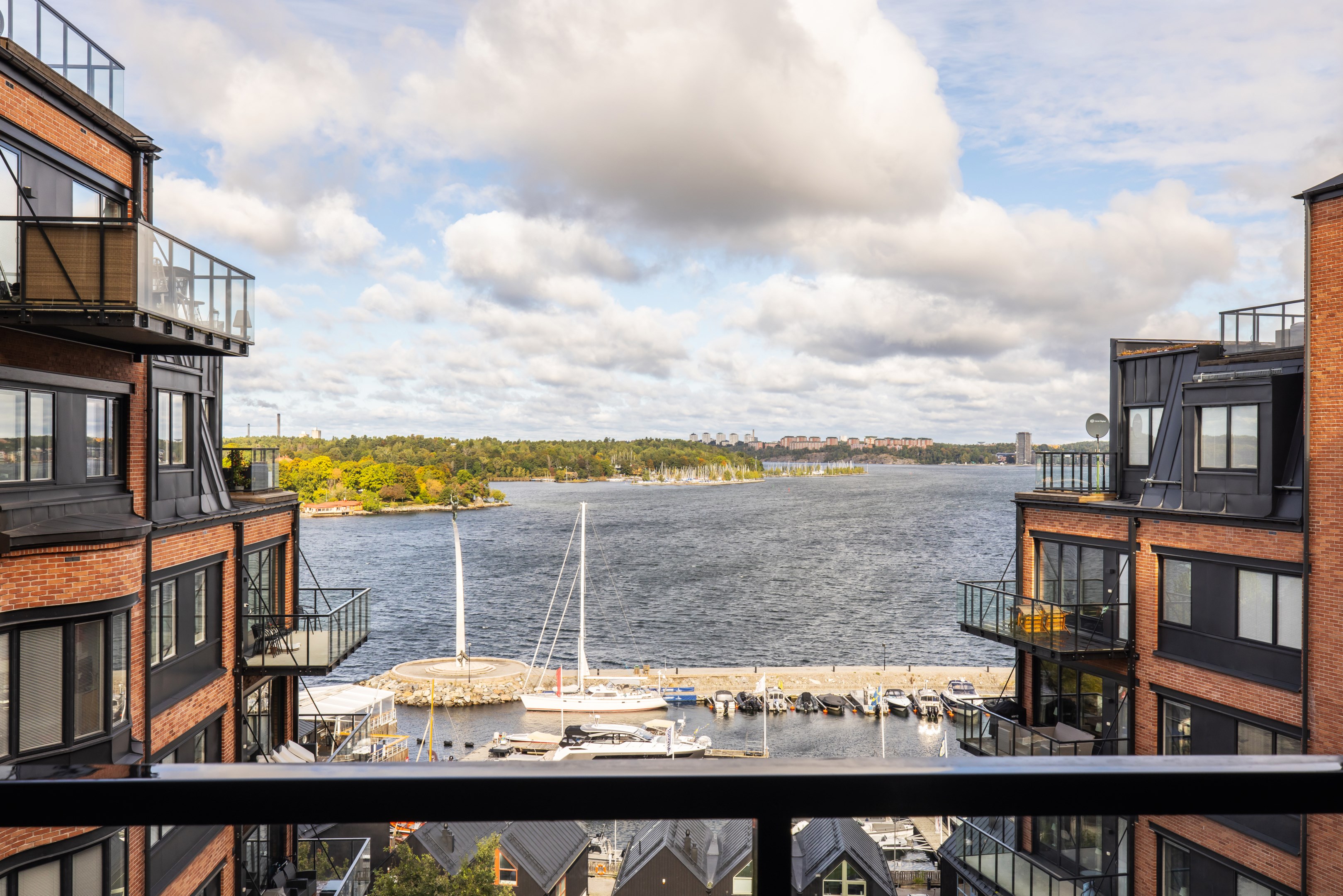 Bostadsbild från Augustendalsvägen 23, Såld i Nacka Strand, Nacka
