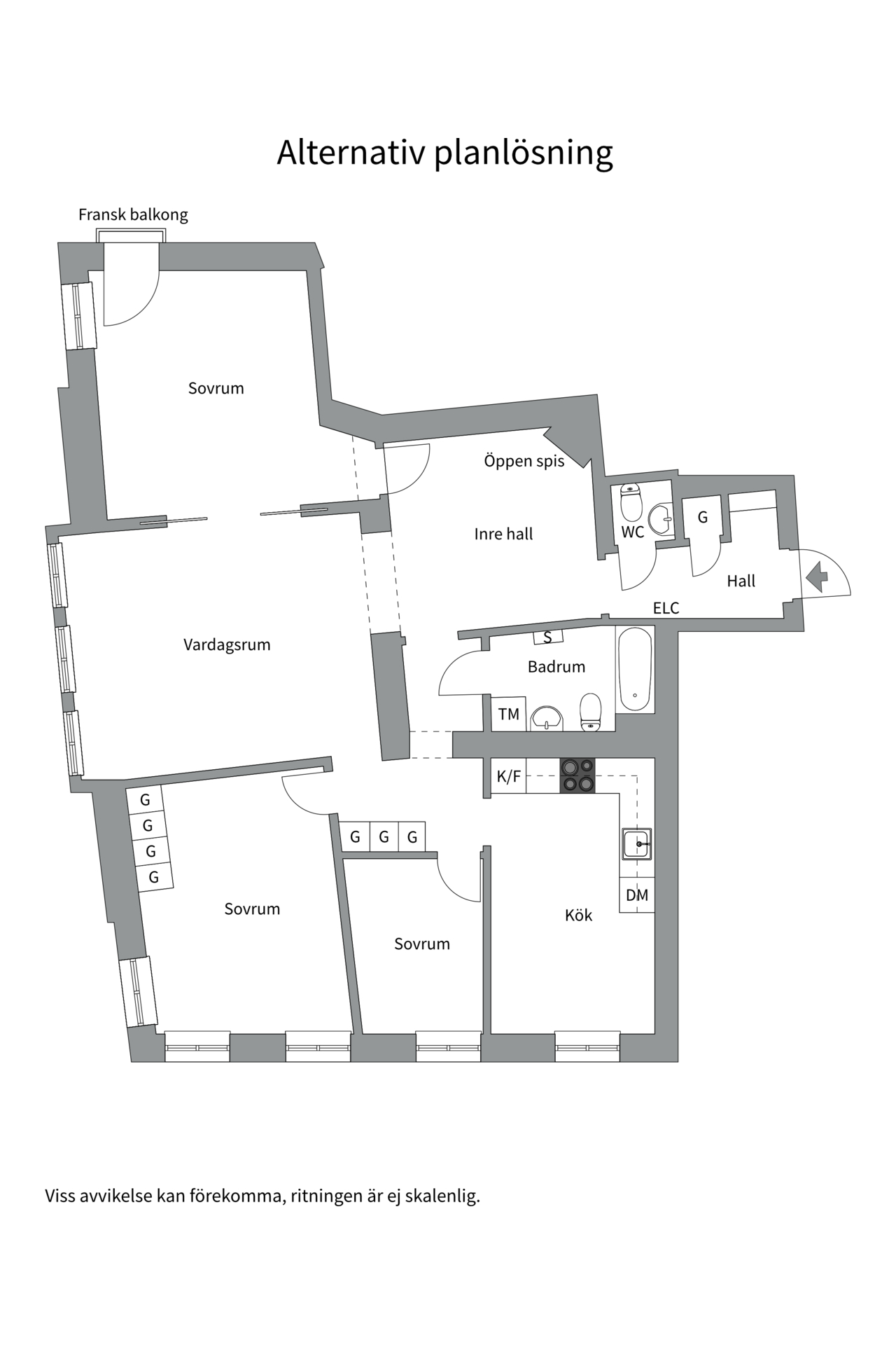 Bostadsbild från Hantverkargatan 7, 4tr, Såld i Kungsholmen - Nedre Kungsholmen, Stockholm
