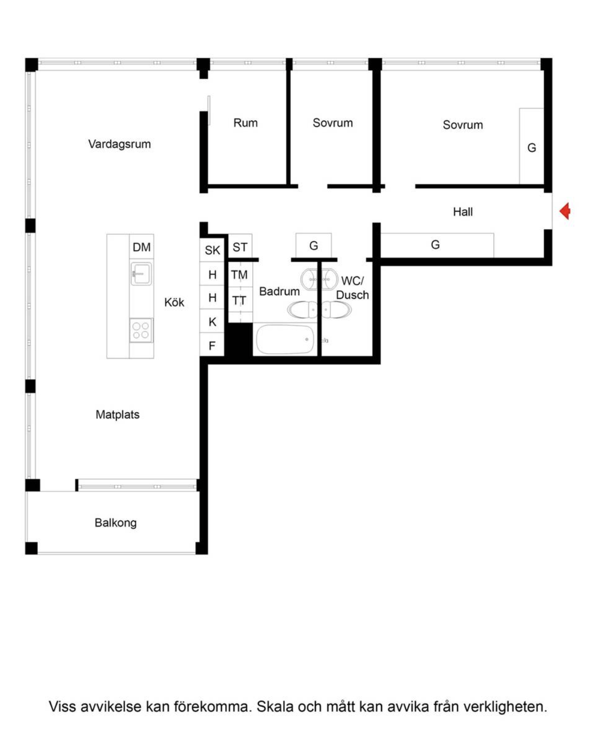 Bostadsbild från Tollareslingan 3, Såld i Tollare, Nacka