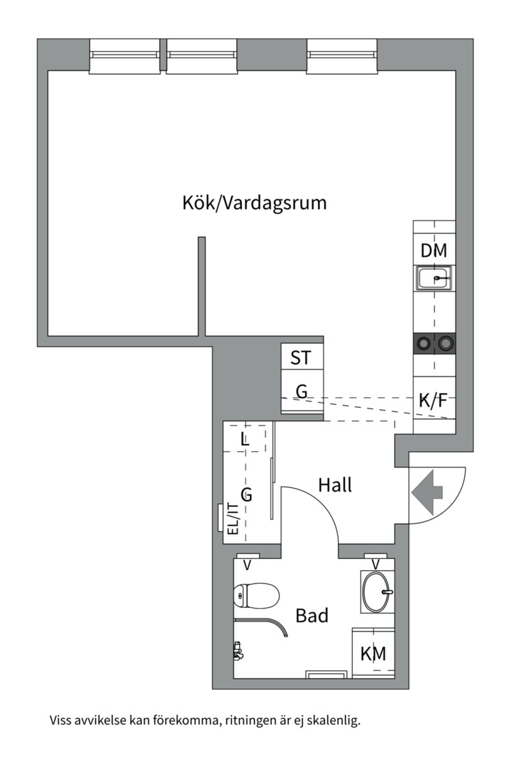 Bostadsbild från Kryddblandargatan 7, Såld i Centrum, Uppsala