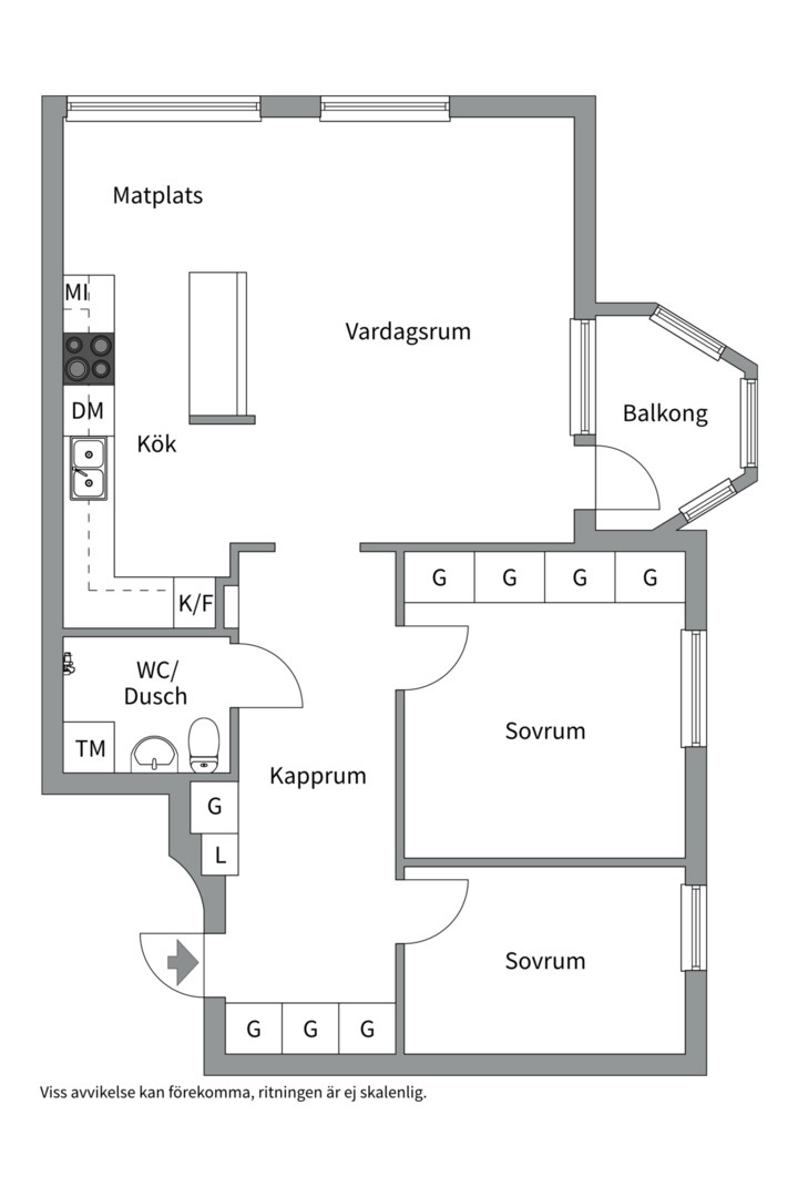 Planlösning från Alphyddevägen 19, Såld i Alphyddan, Nacka