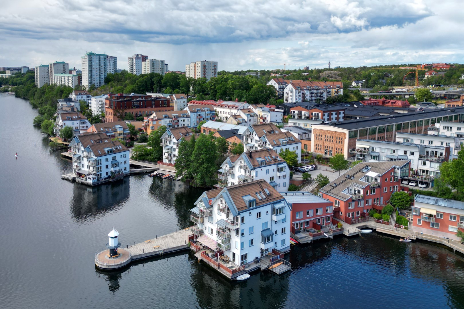 Bostadsbild från Gustaf De Lavals Torg 8, Kommande i Järla sjö, Nacka