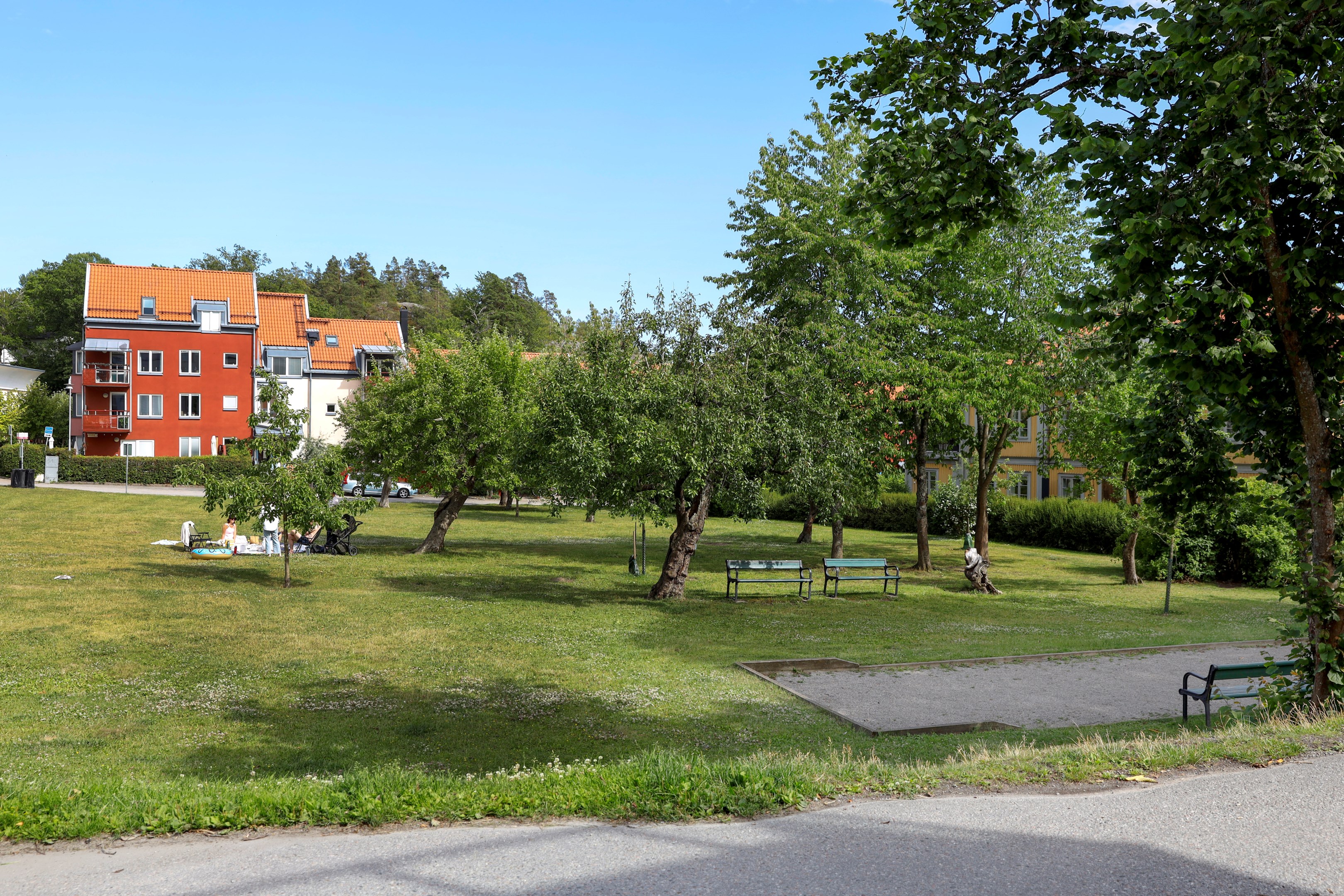 Bostadsbild från Gustaf De Lavals Torg 8, Kommande i Järla sjö, Nacka
