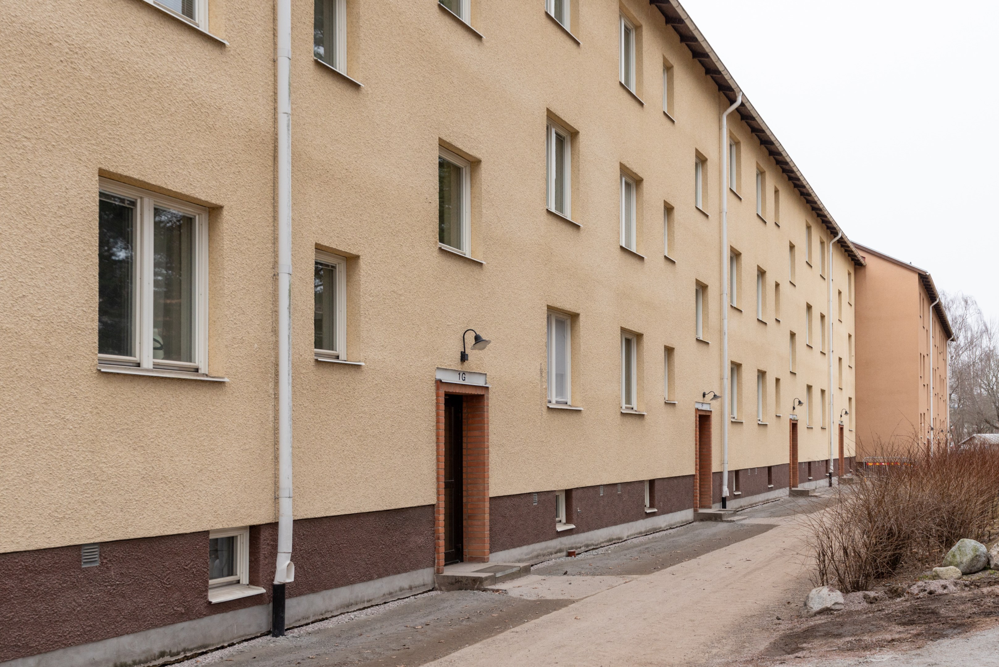 Bostadsbild från Källhagsgatan 1G, Kommande i Haga, Västerås