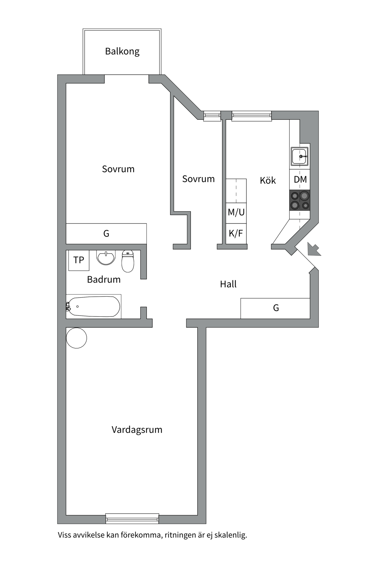 Bostadsbild från Sankt Eriksgatan 15, Såld i Kungsholmen - Nedre Kungsholmen, Stockholm