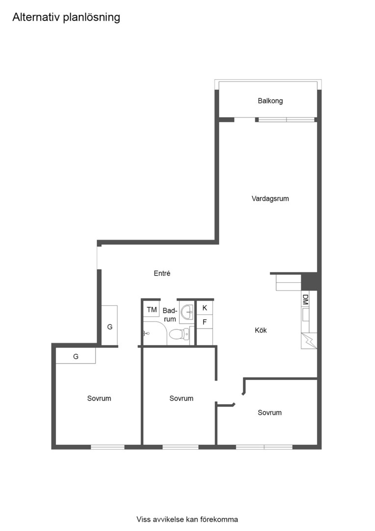 Planlösning från Roslagsgatan 28, 7tr, Såld i Vasastan - Sibirien, Stockholm