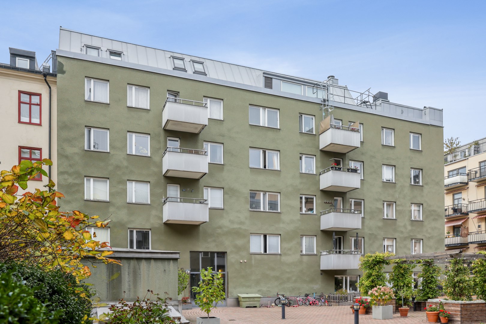 Bostadsbild från Kronobergsgatan 25A, 1 tr mot gård, Såld i Kungsholmen, Stockholm