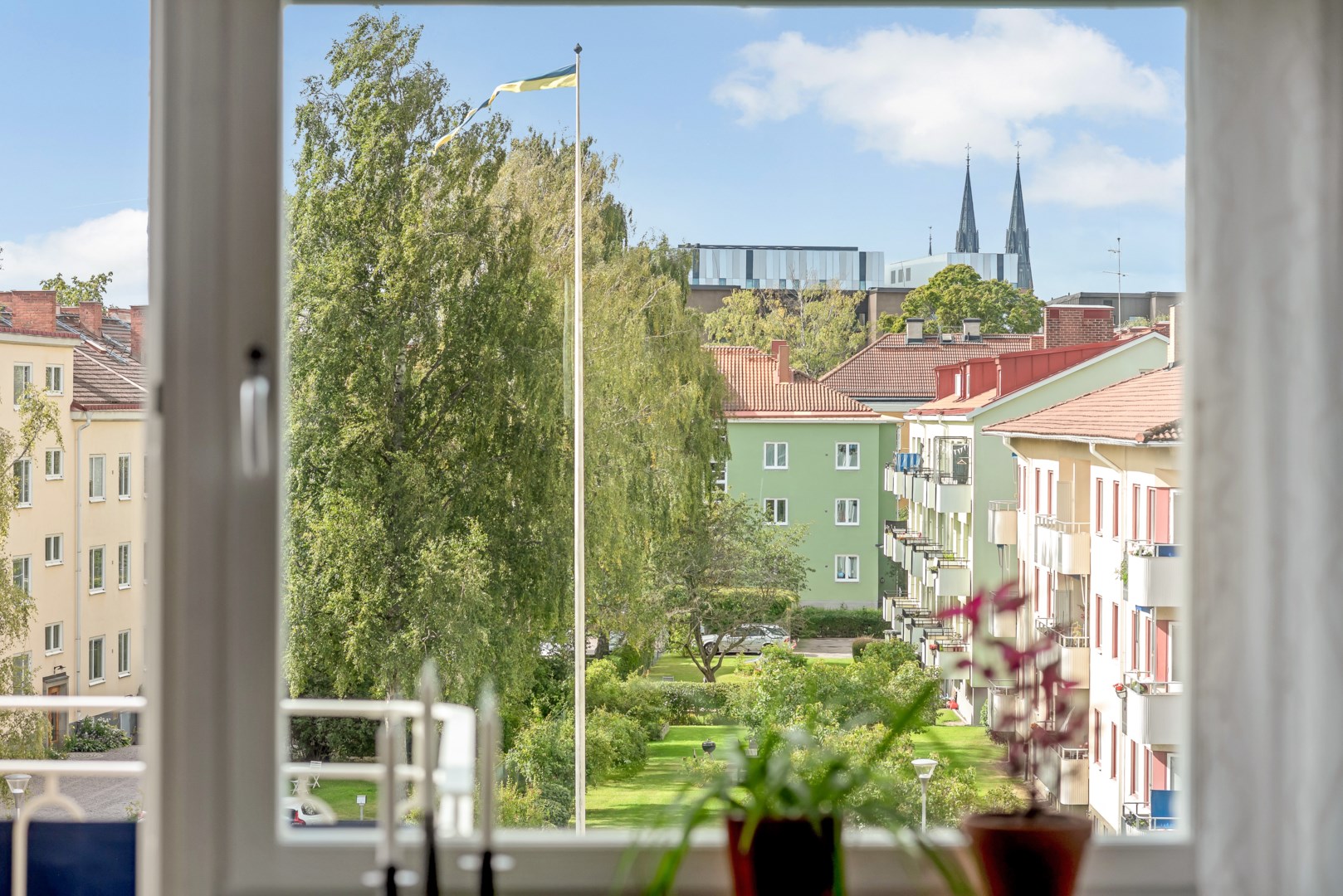 Bostadsbild från Torkelsgatan 16A, Kommande i Fålhagen, Uppsala