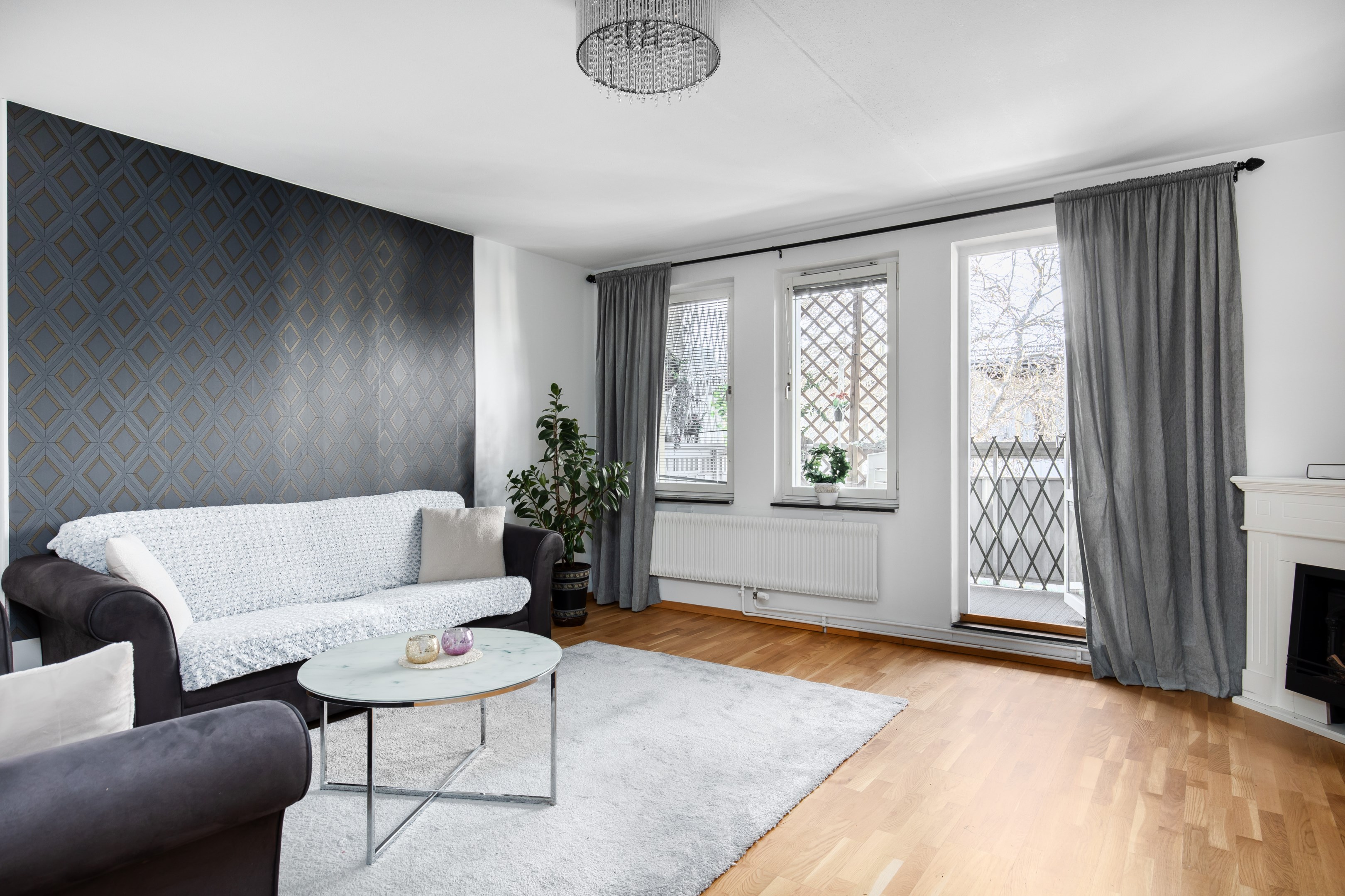 Bostadsbild från Edövägen 24A, Kommande i Västra Orminge, Nacka
