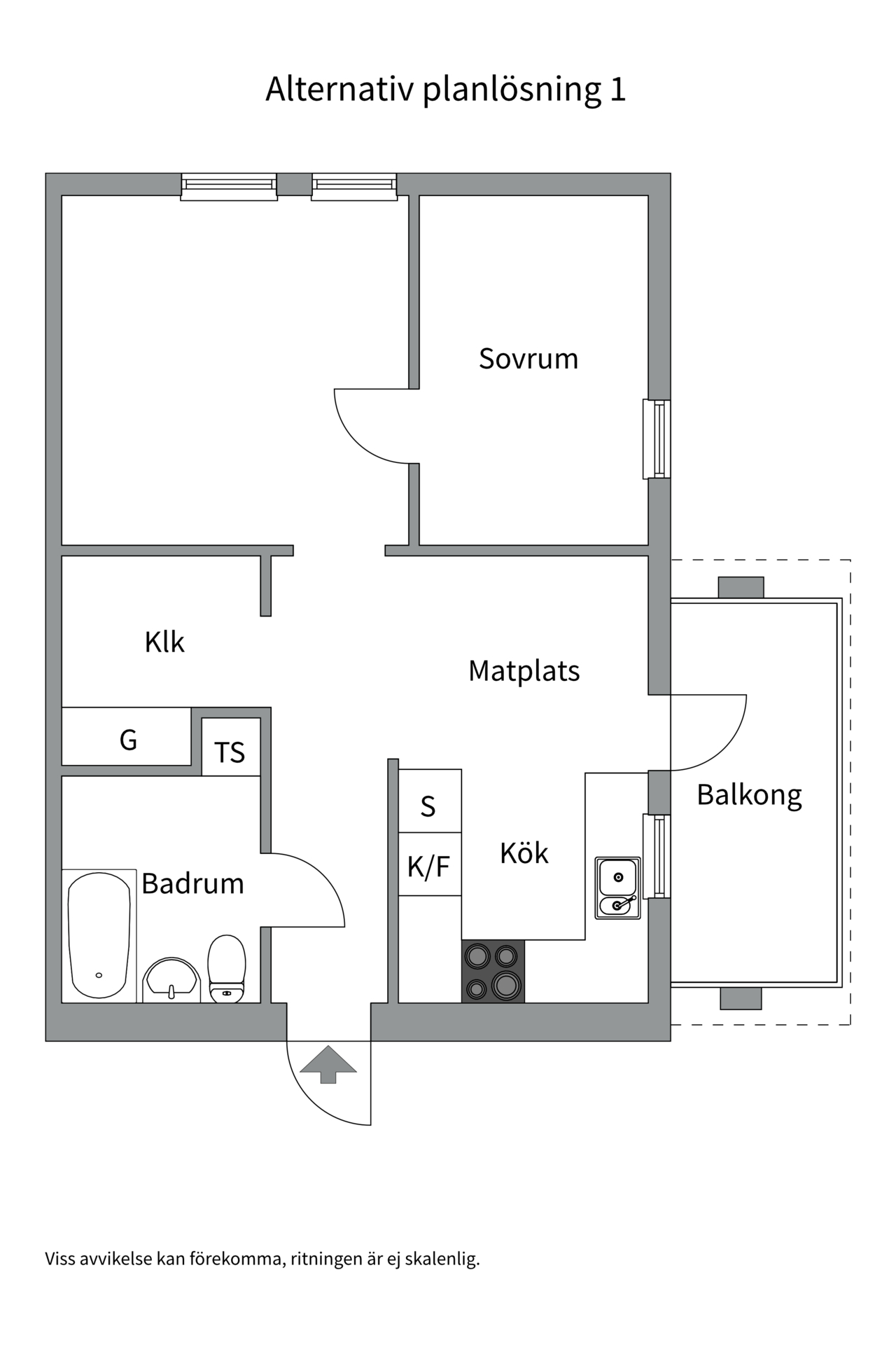 Bostadsbild från Edövägen 26C, Såld i Västra Orminge, Nacka