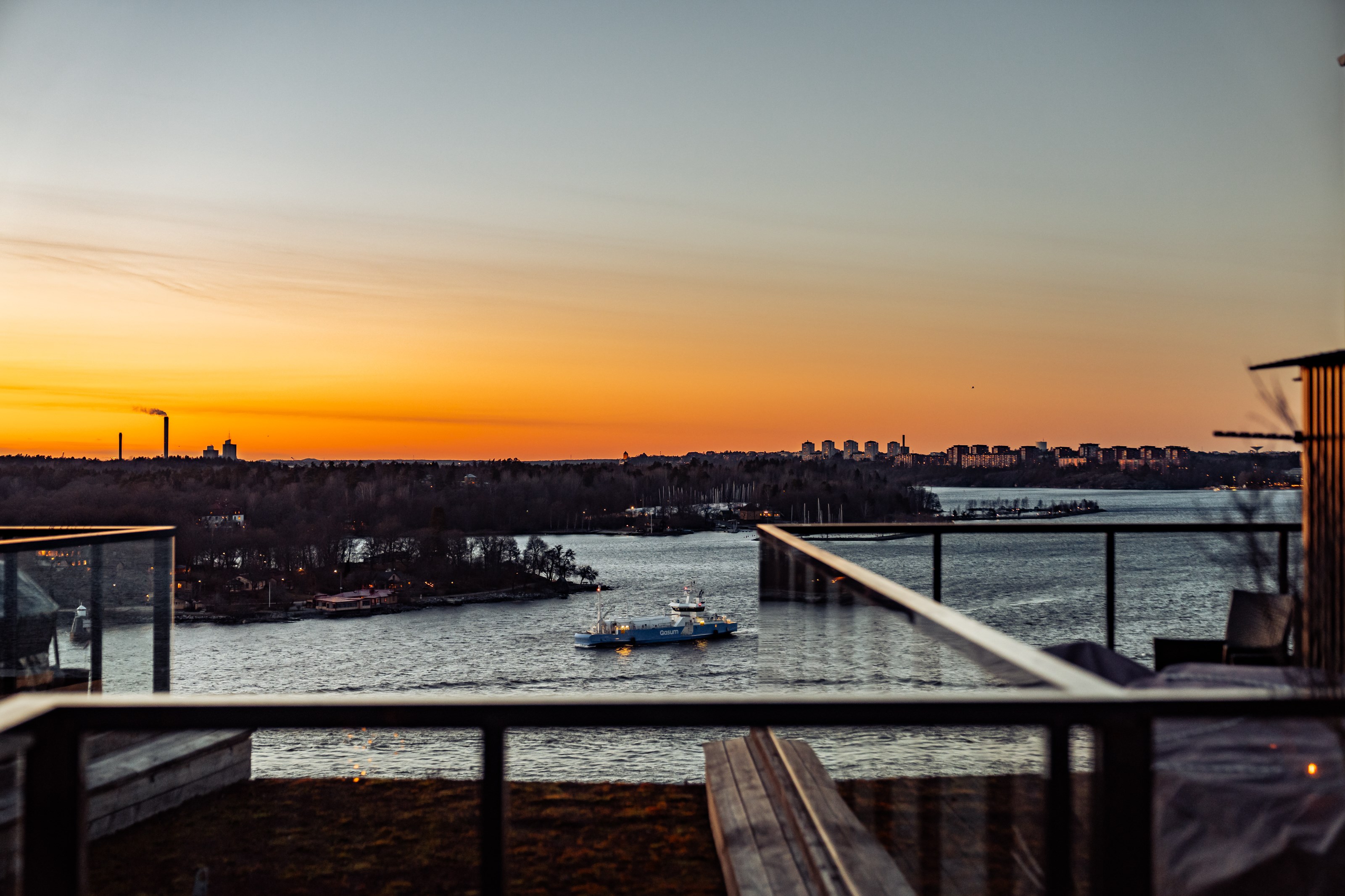 Bostadsbild från Augustendalsvägen 23, Såld i Nacka Strand, Nacka
